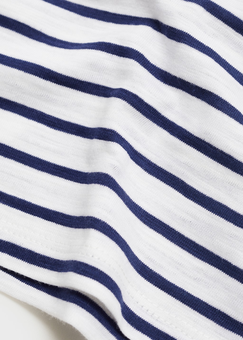 Striped cotton T-shirt