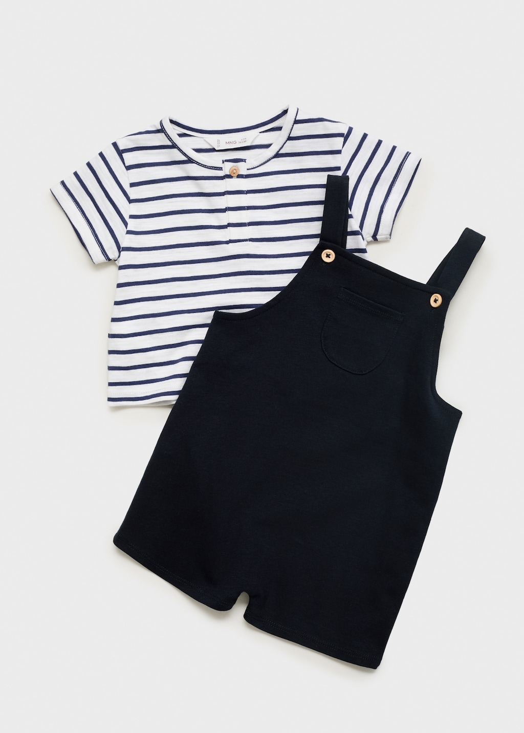 Striped cotton T-shirt