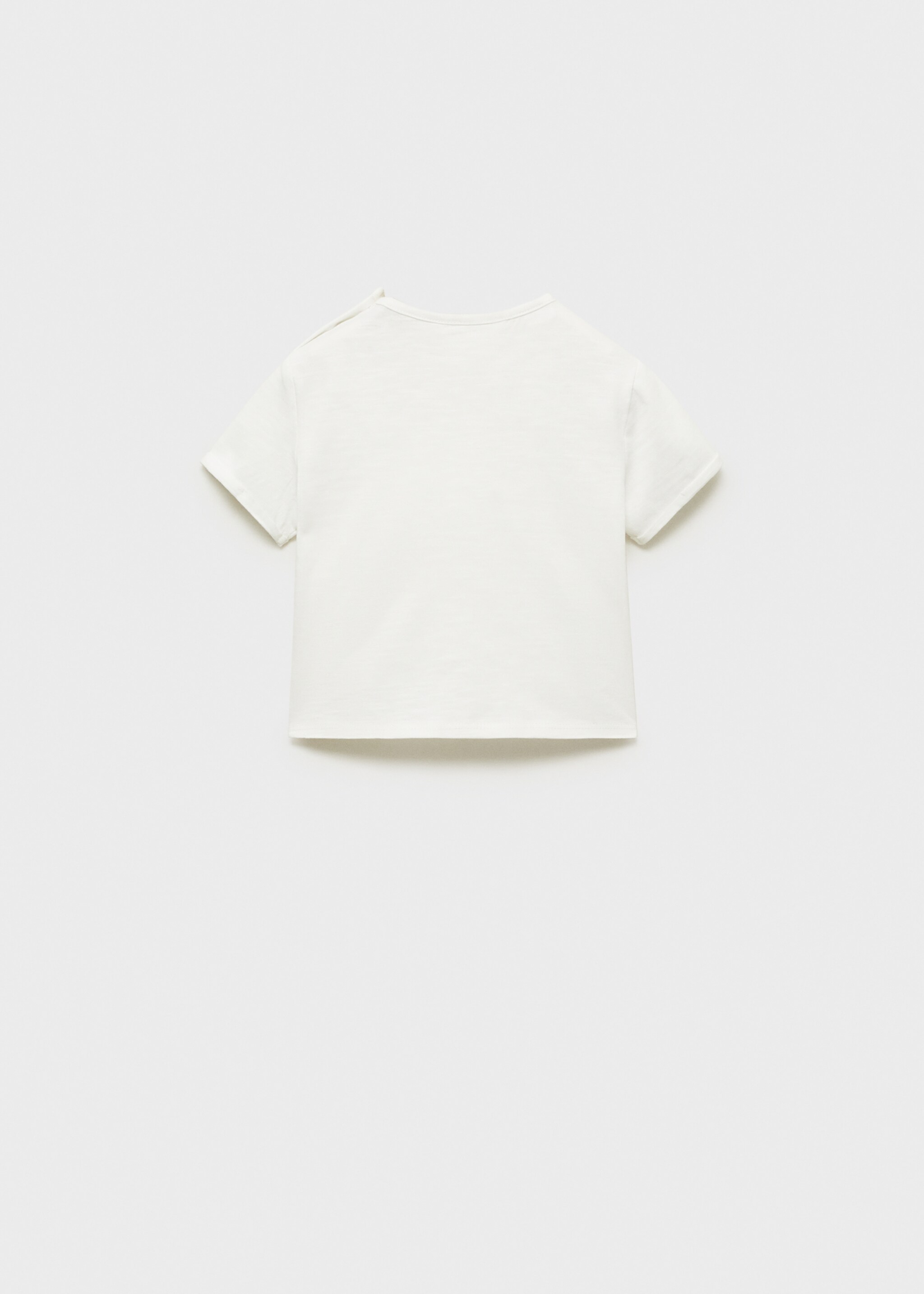 T-Shirt mit Tintenfisch-Aufdruck - Rückseite des Artikels