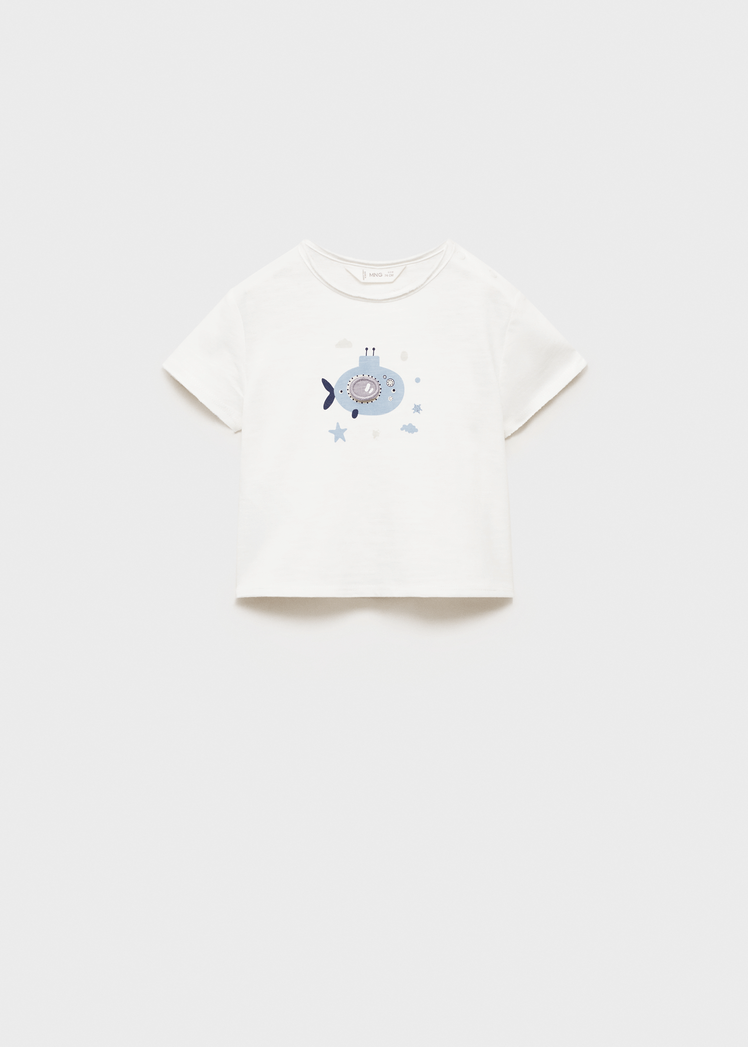 Camiseta algodón estampada - Detalle del artículo 9
