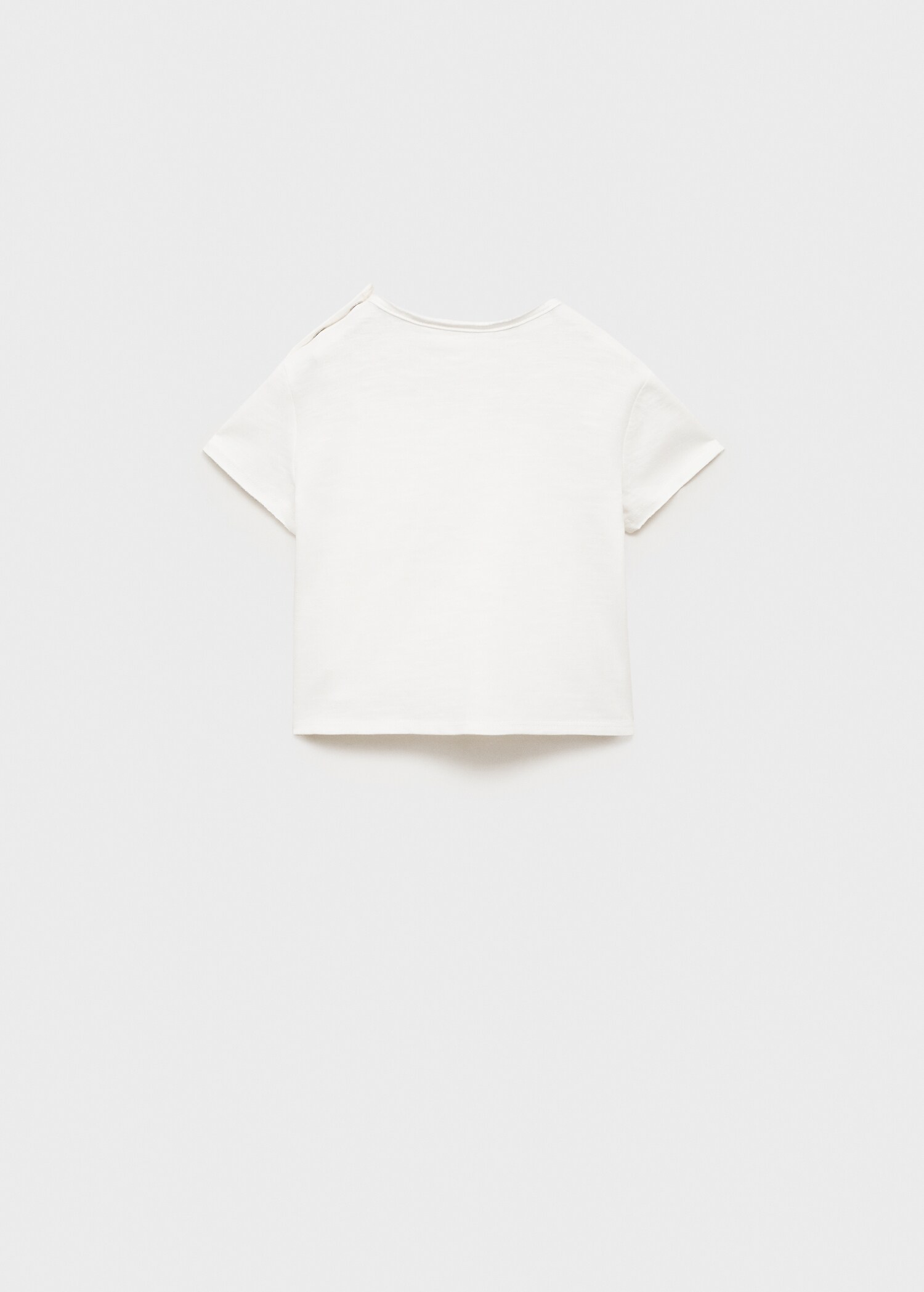 Camiseta algodón estampada - Reverso del artículo