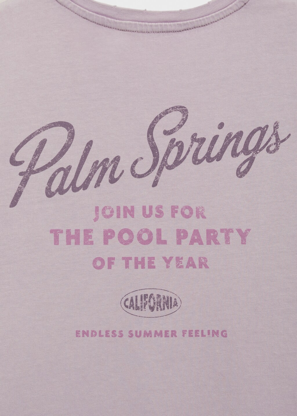 Short-sleeved printed t-shirt