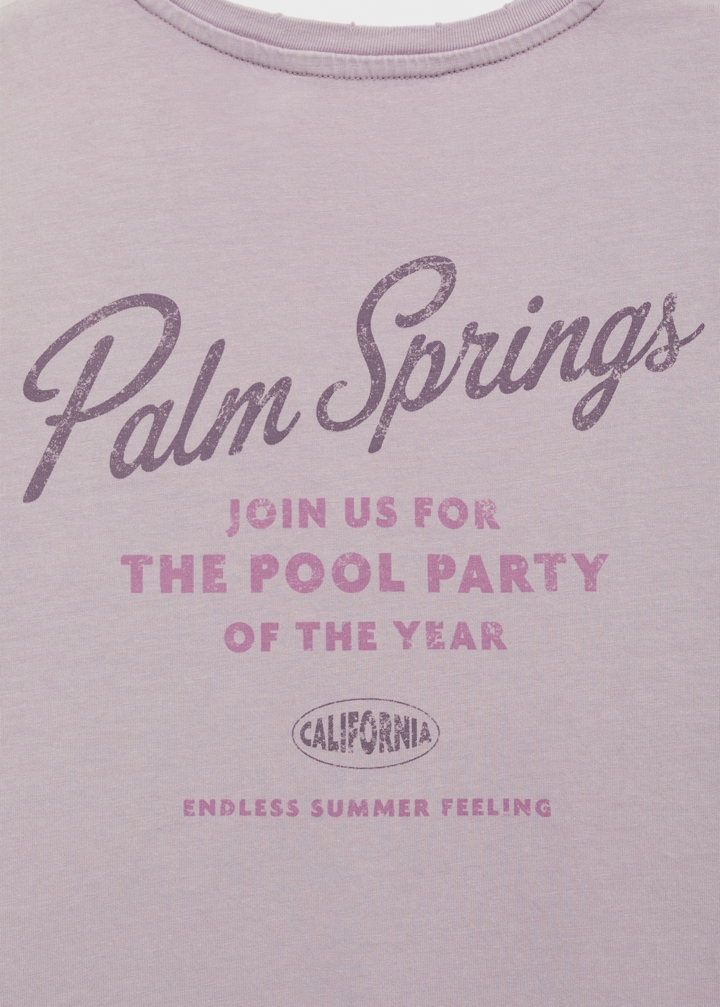 Short-sleeved printed t-shirt