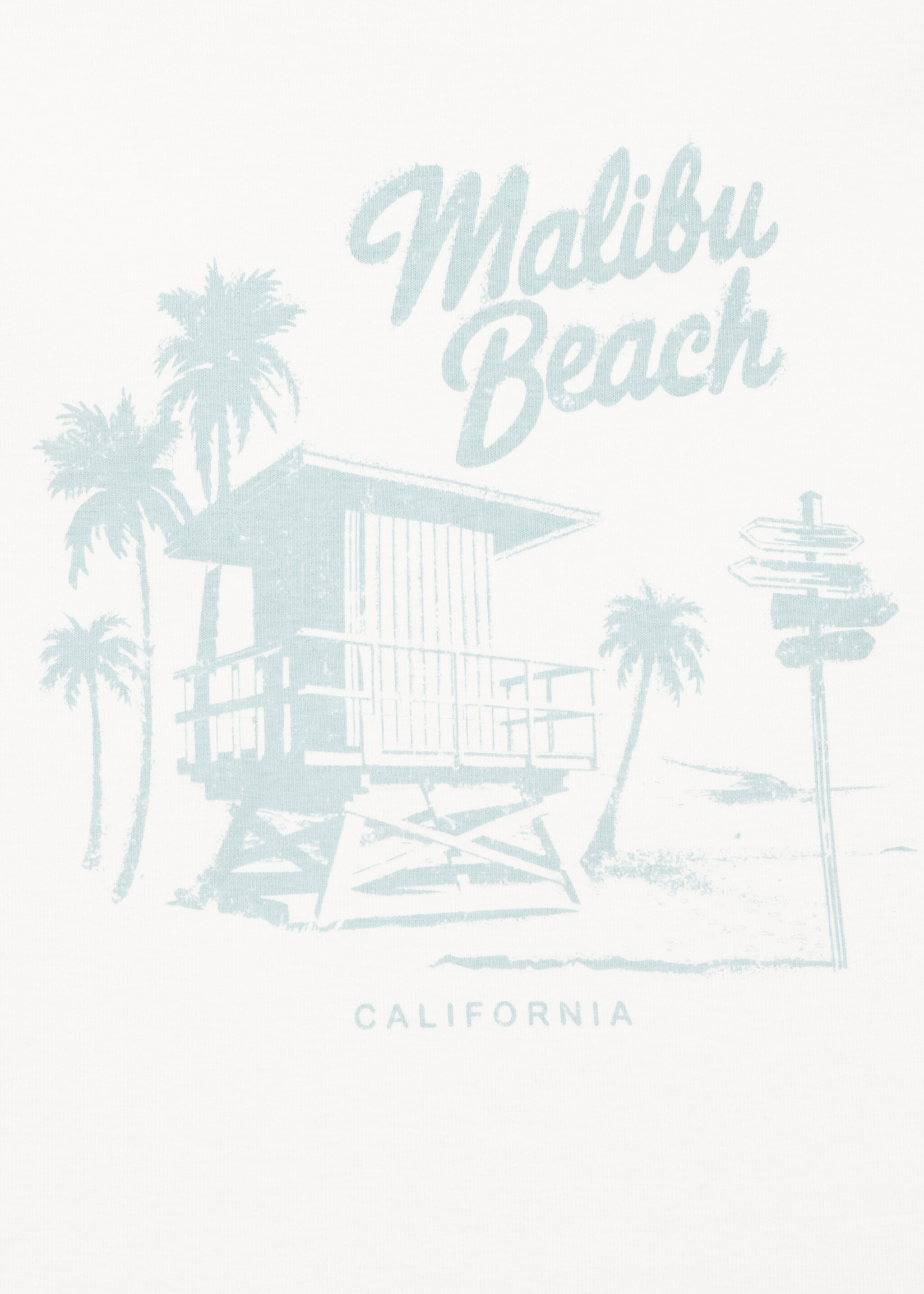 Short-sleeved printed t-shirt - Details of the article 8