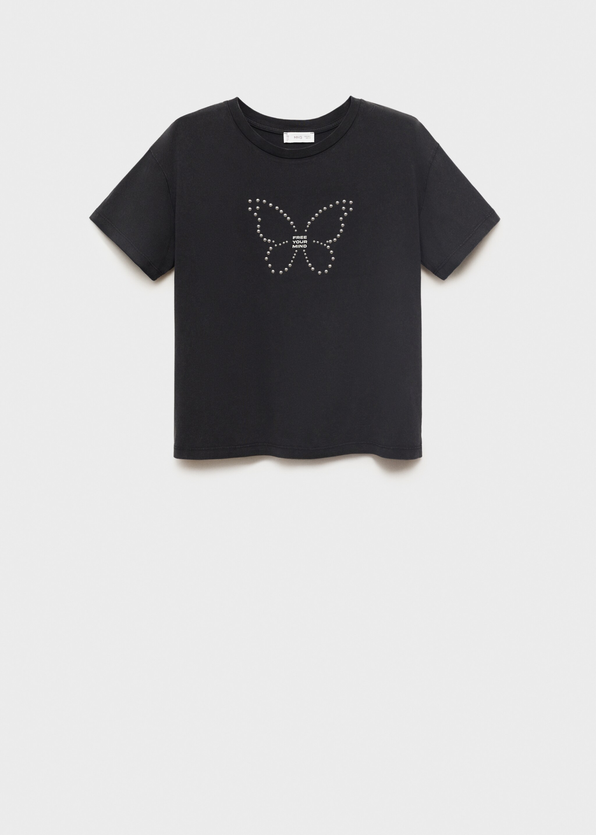 Appliqués butterfly t-shirt - Article without model