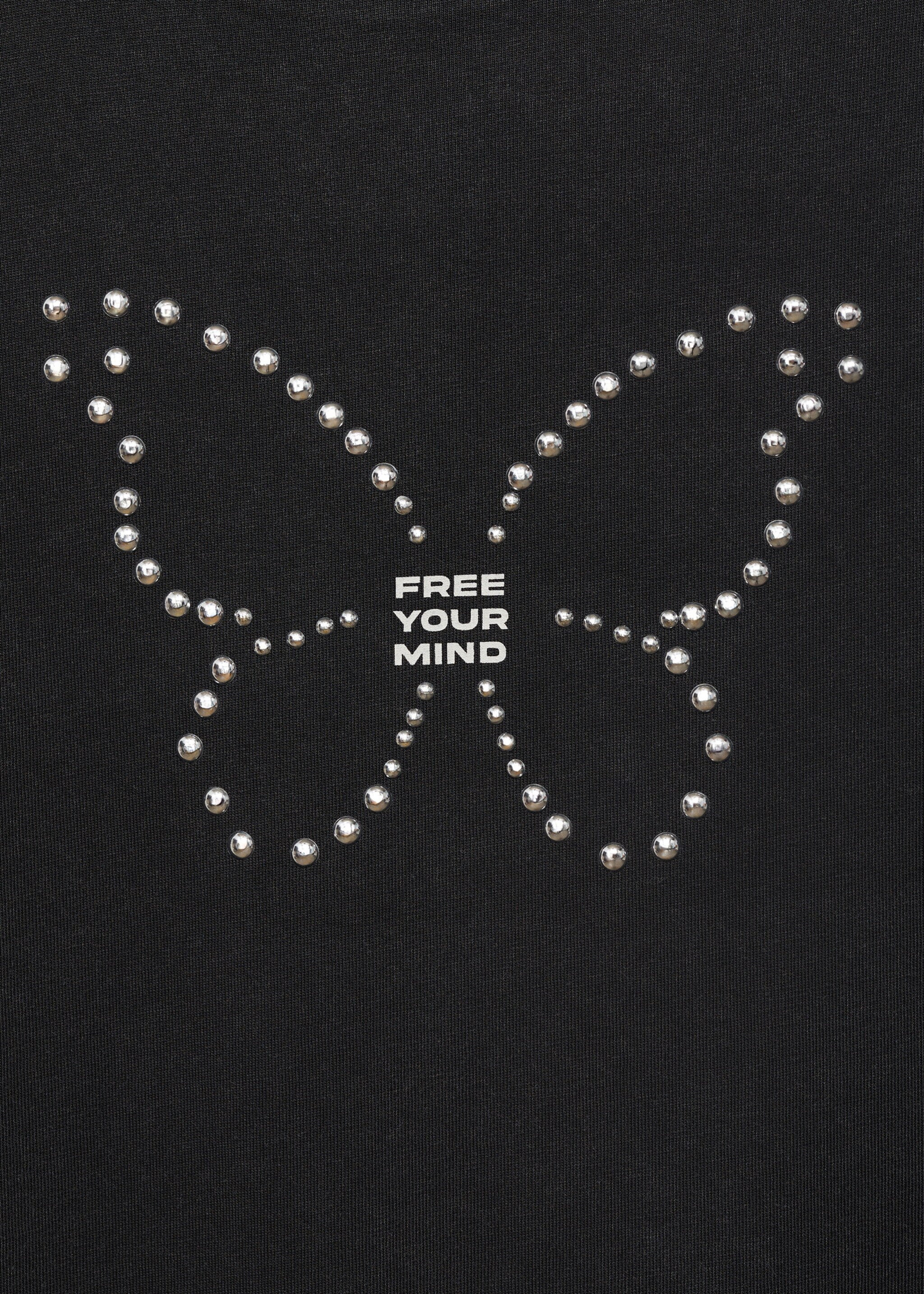 Appliqués butterfly t-shirt - Details of the article 8