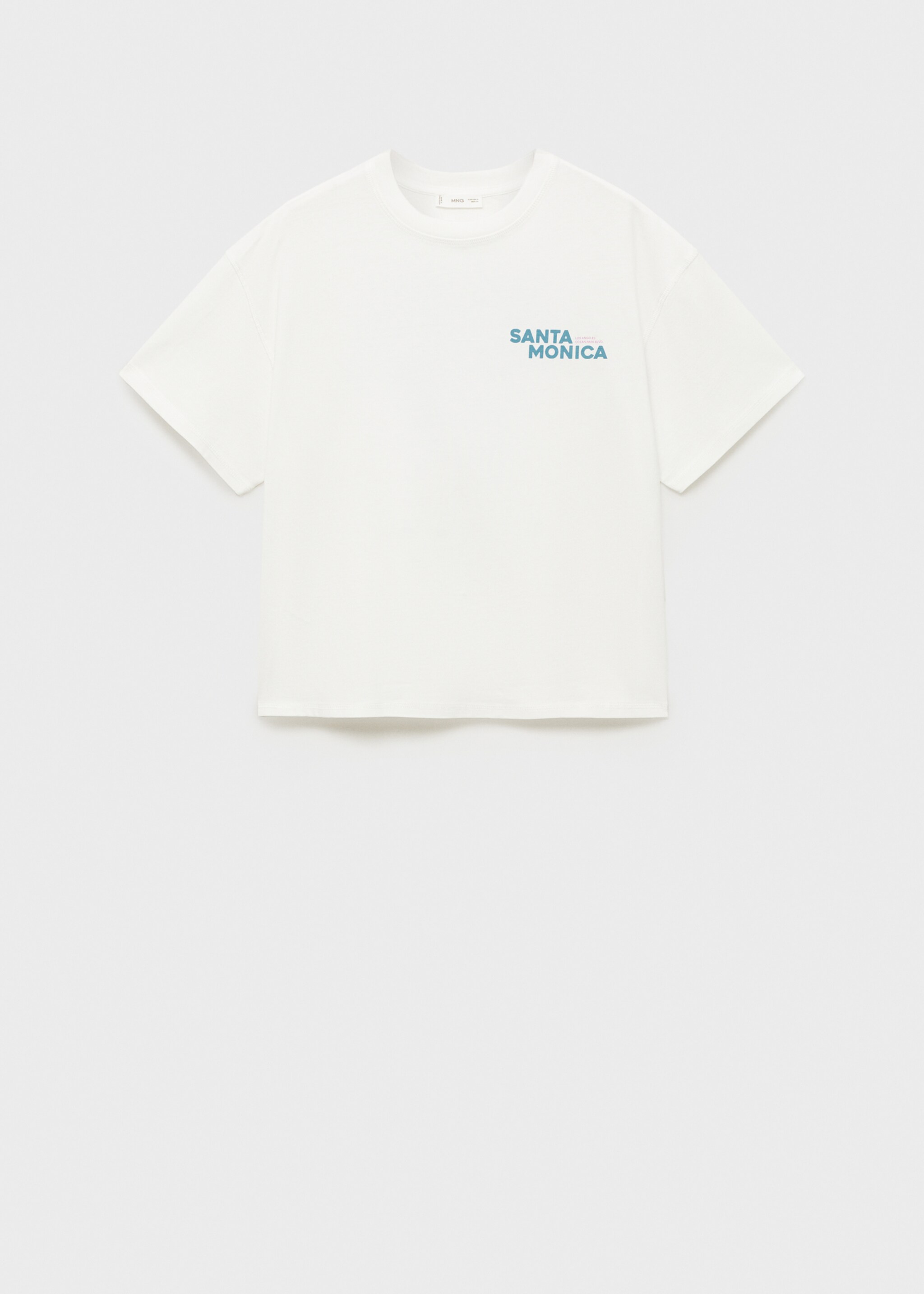 T-shirt imprimé manches courtes - Article sans modèle