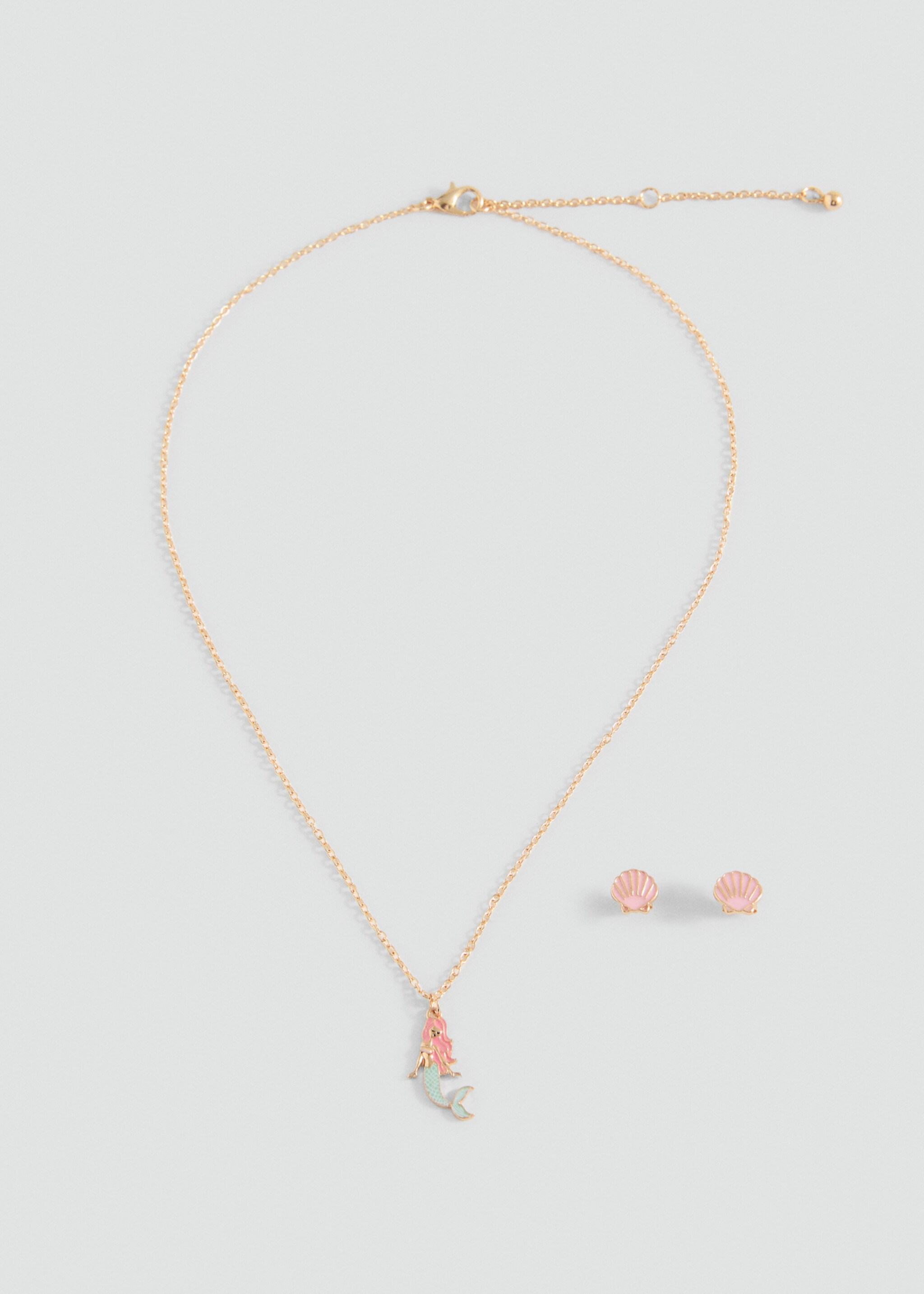 Ensemble collier et boucles d'oreilles - Article sans modèle