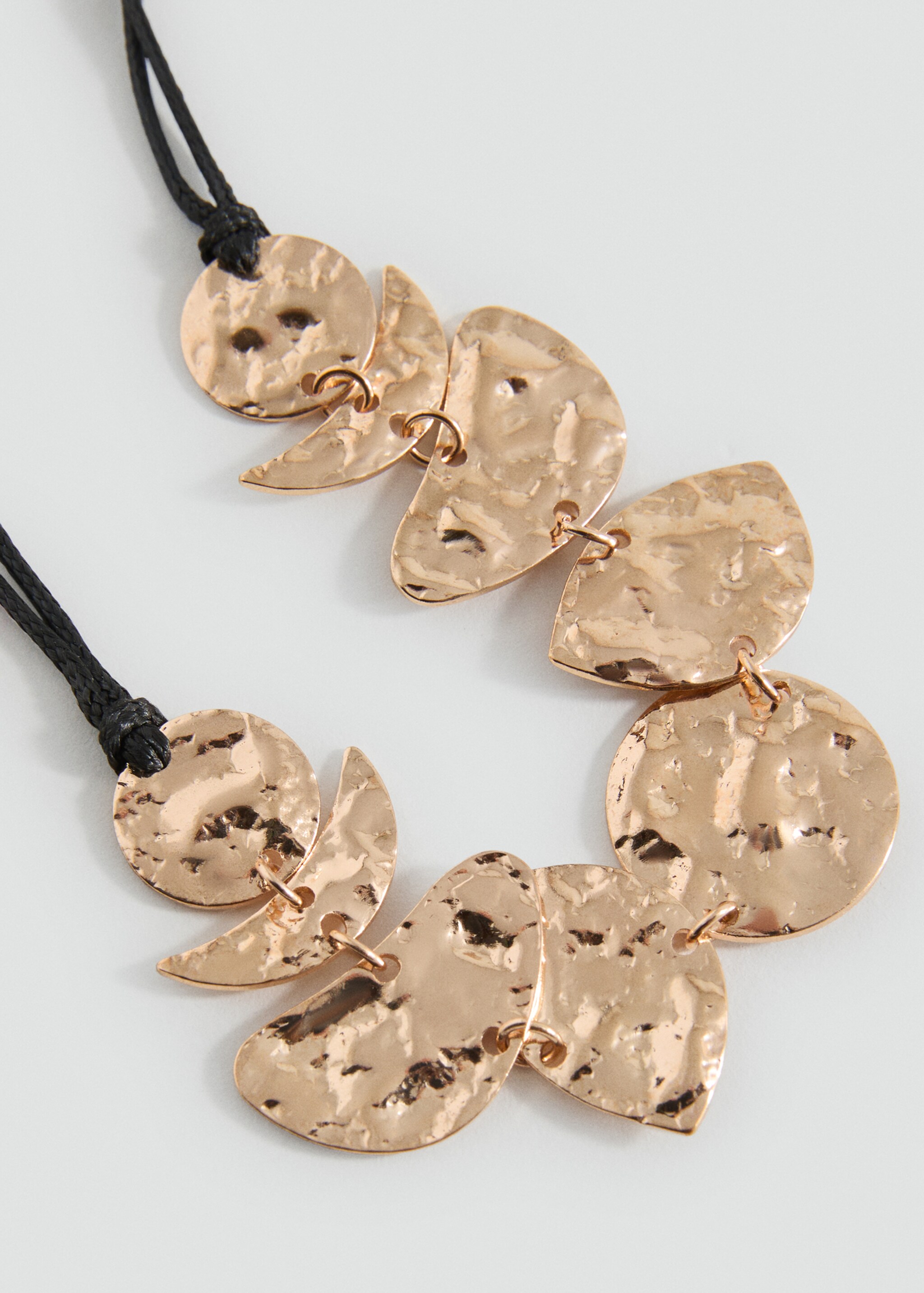 Moon phase necklace - Medium plane