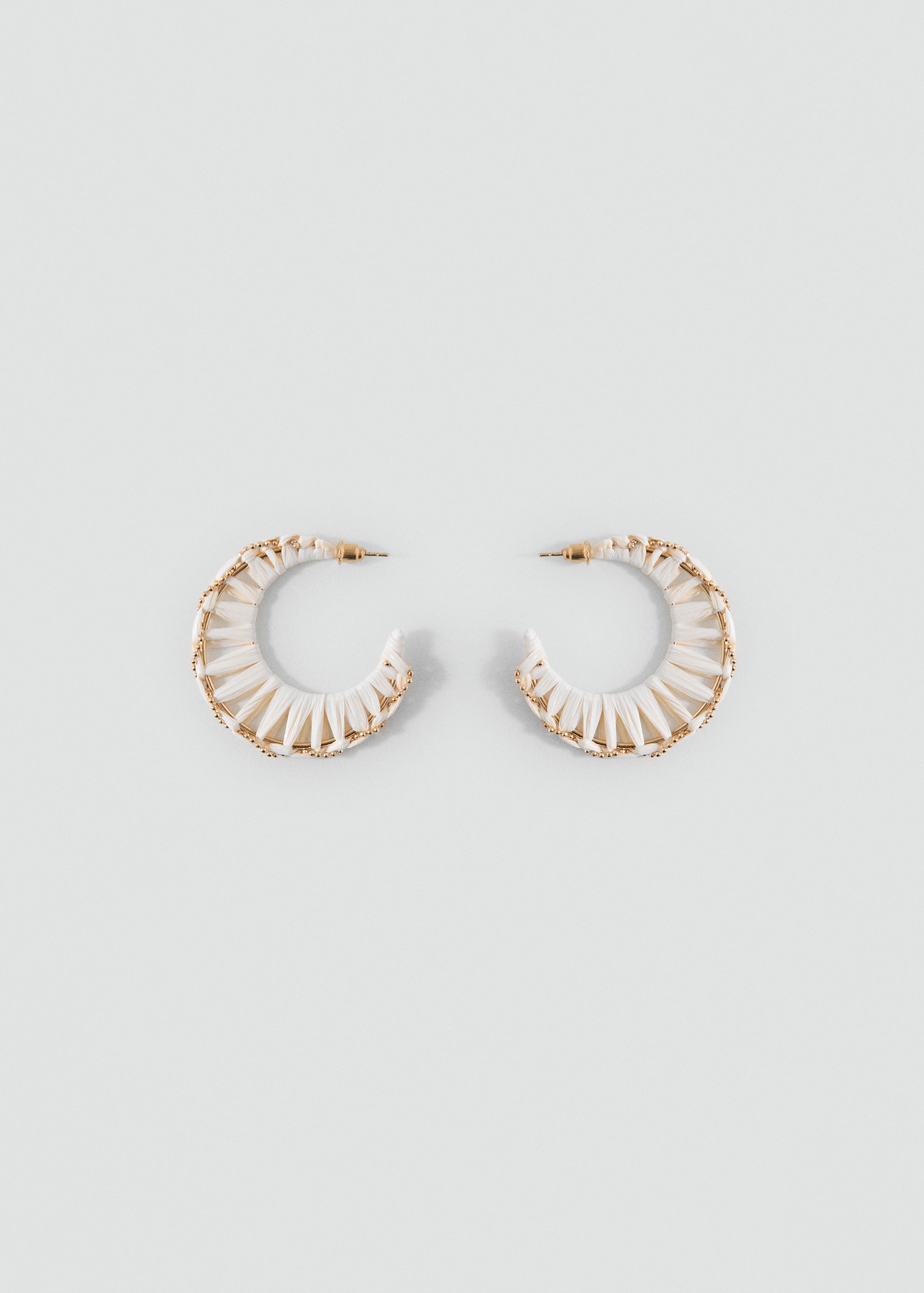 Open hoop earrings Teen MANGO Greece