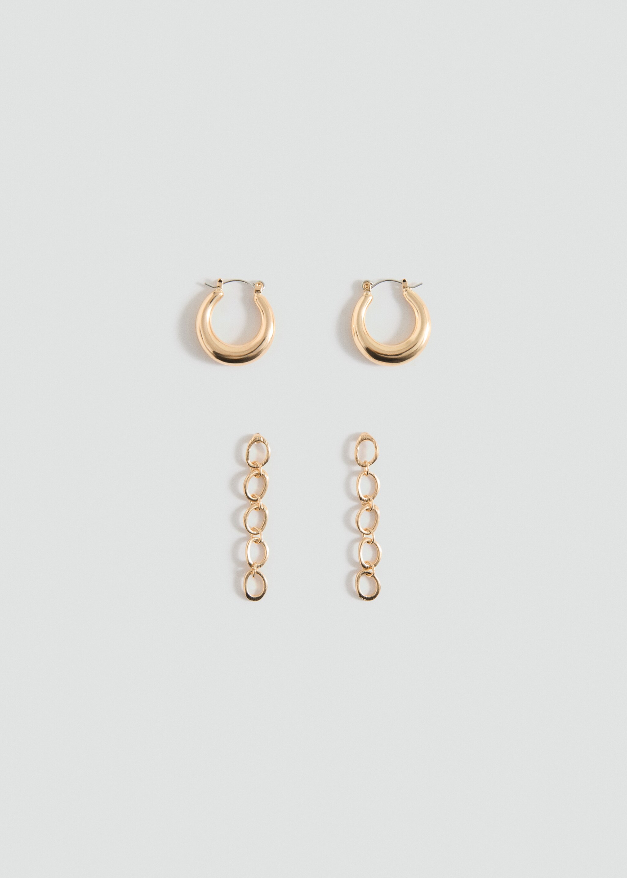 2-pack of earrings - Article without model