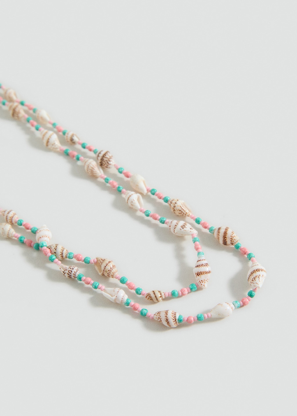 Long triple necklace