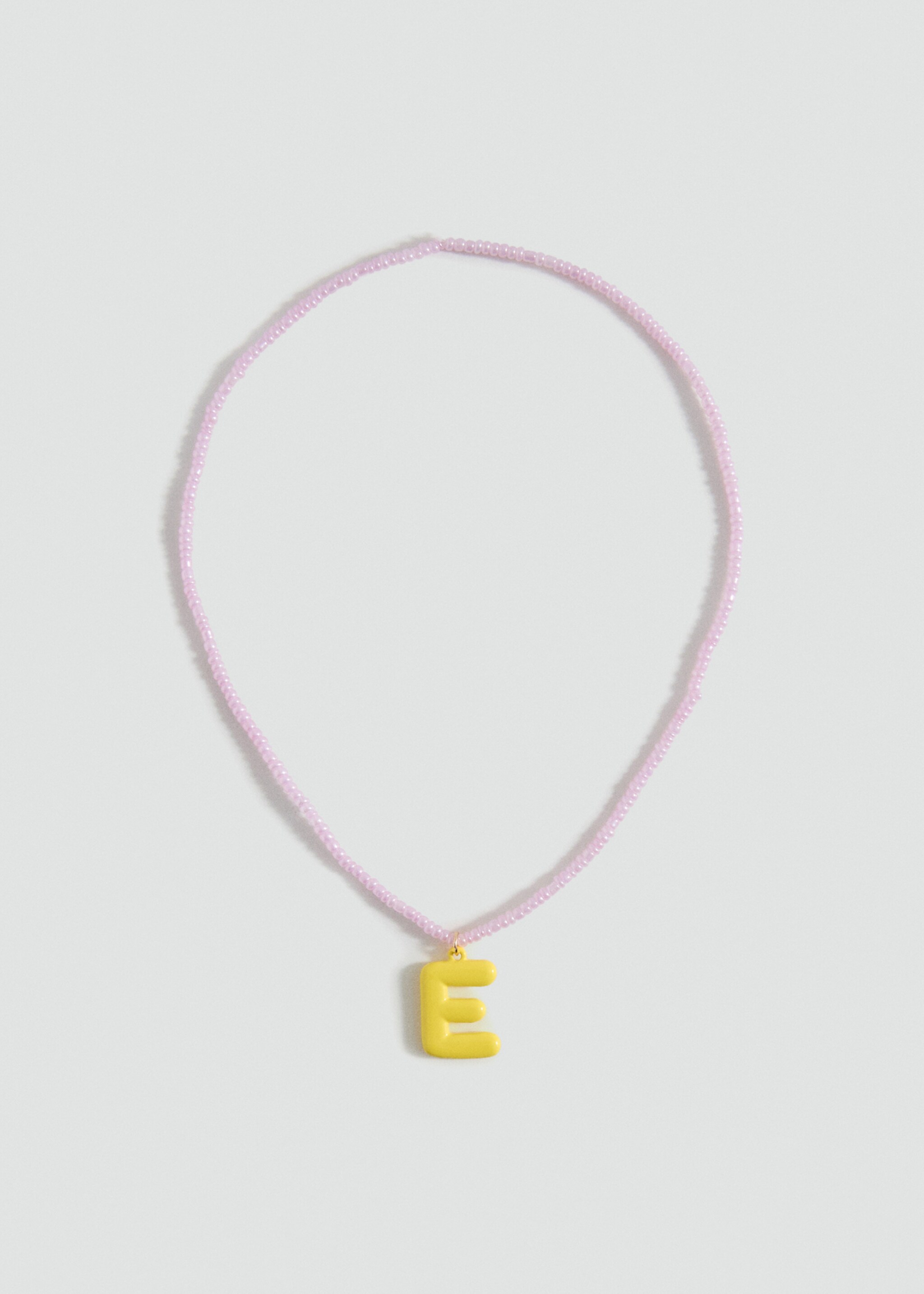 Letters bead necklace - Article without model