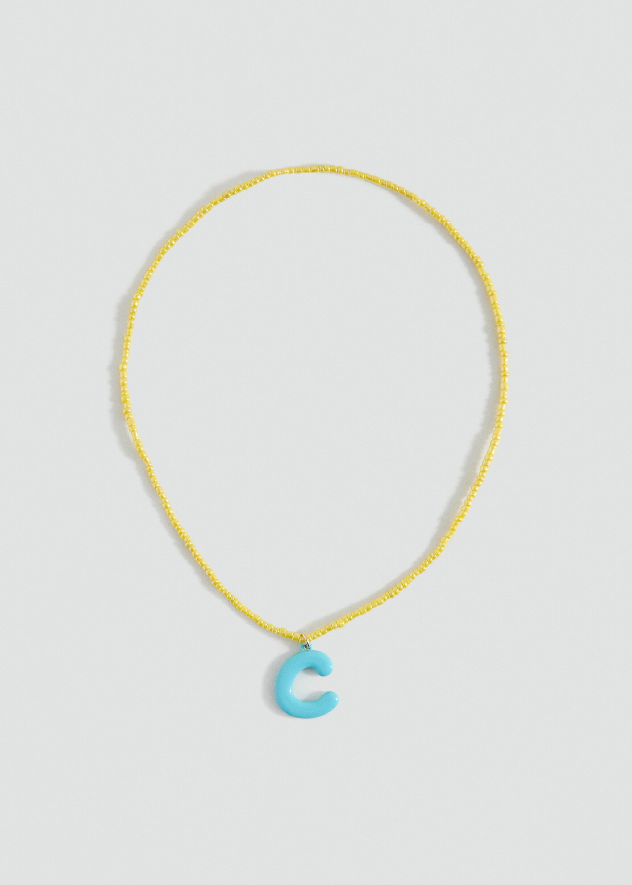 Letters bead necklace - Article without model