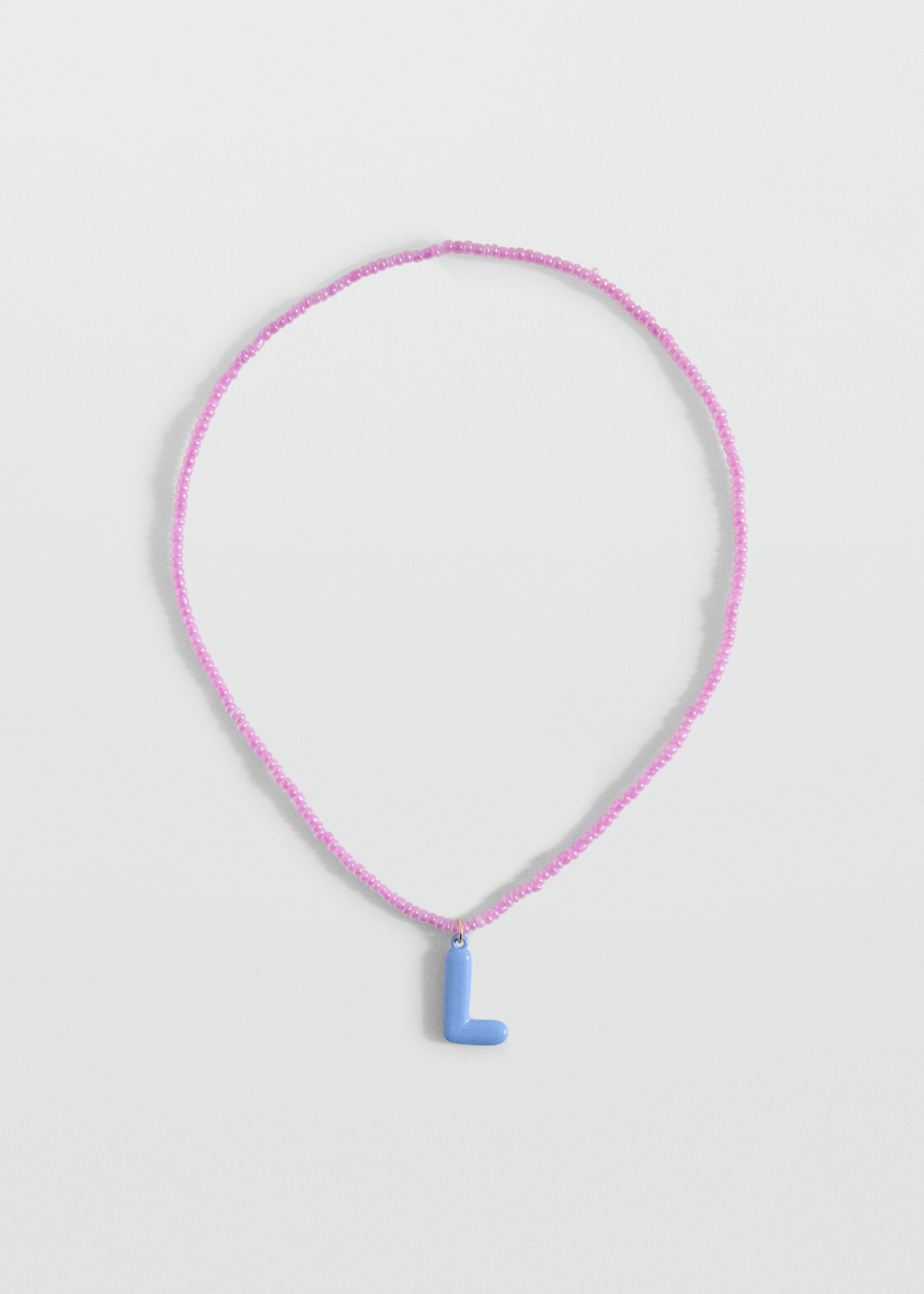Letters bead necklace - Article without model