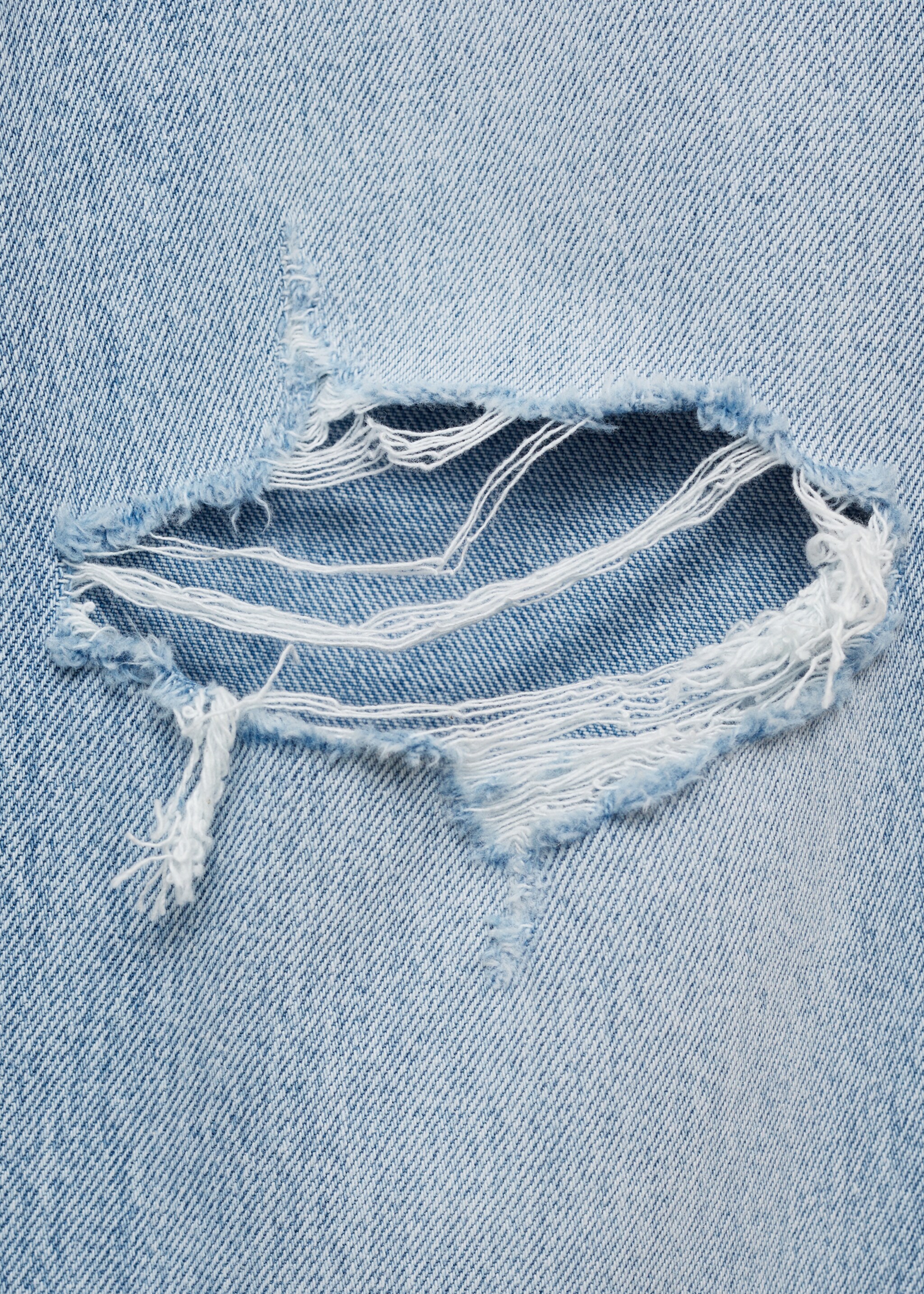 Jean straight-fit déchirures - Détail de l'article 0