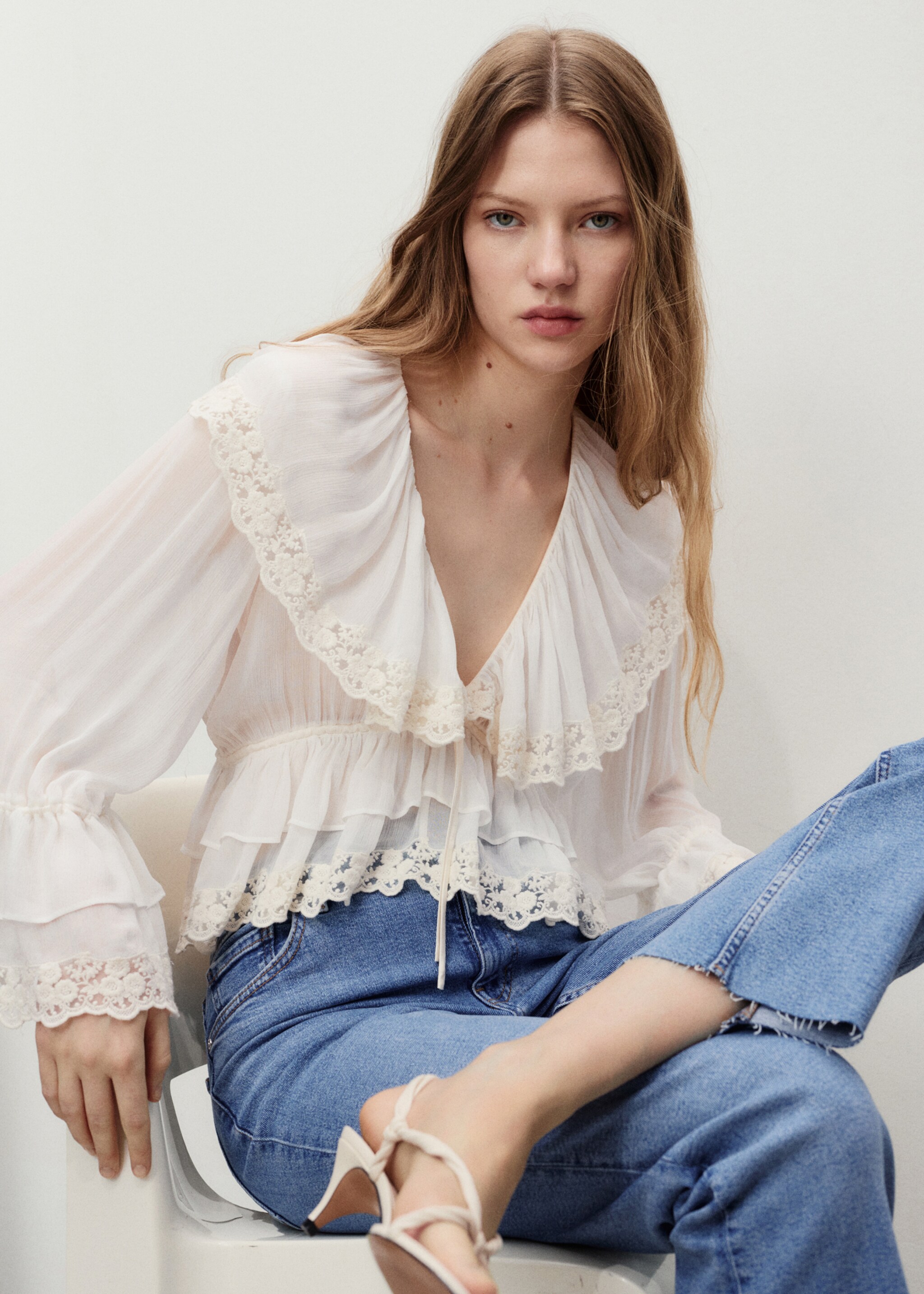 Flared-Crop-Jeans Sienna - Detail des Artikels 2
