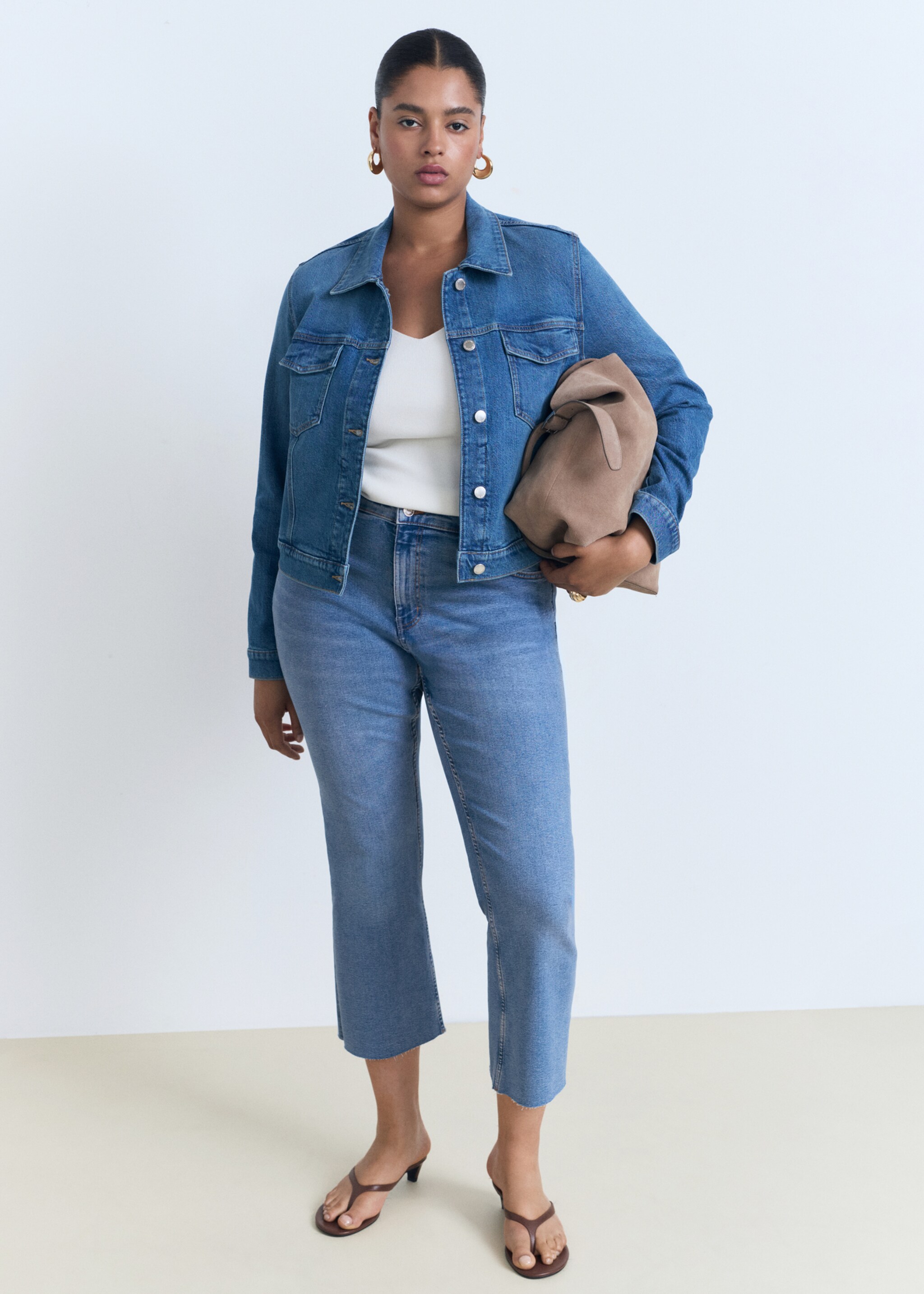 Flared-Crop-Jeans Sienna - Detail des Artikels 3
