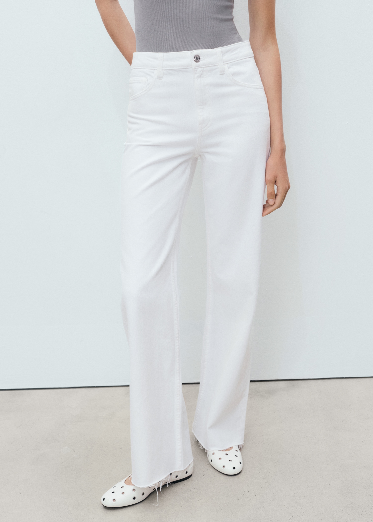 Danila wideleg high-rise jeans - Medium plane