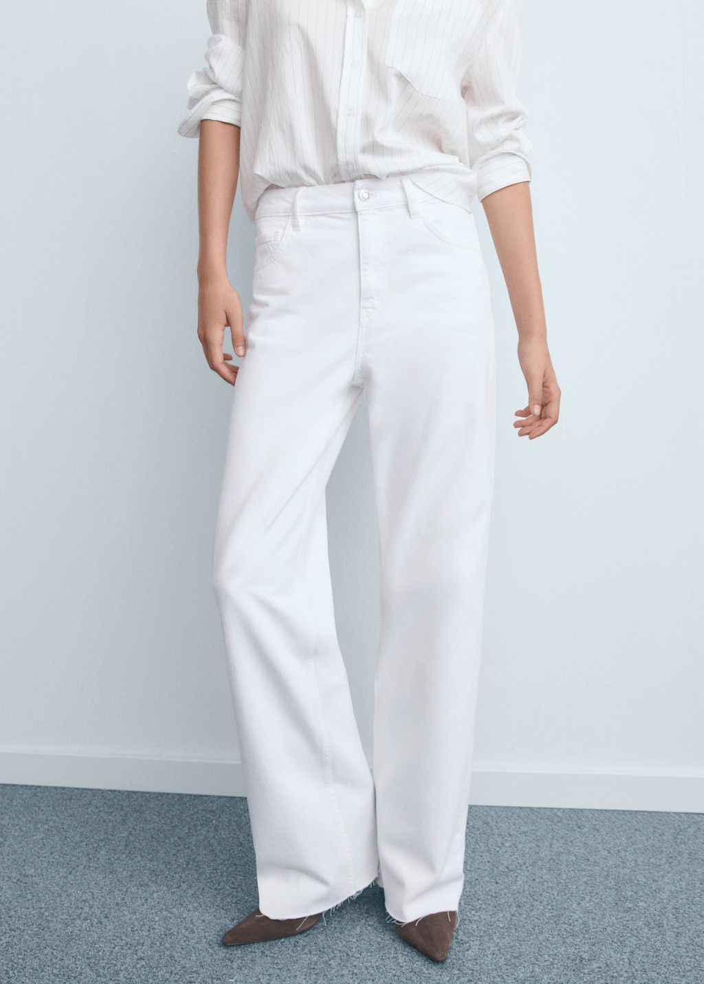 Danila high-waisted wide leg jeans