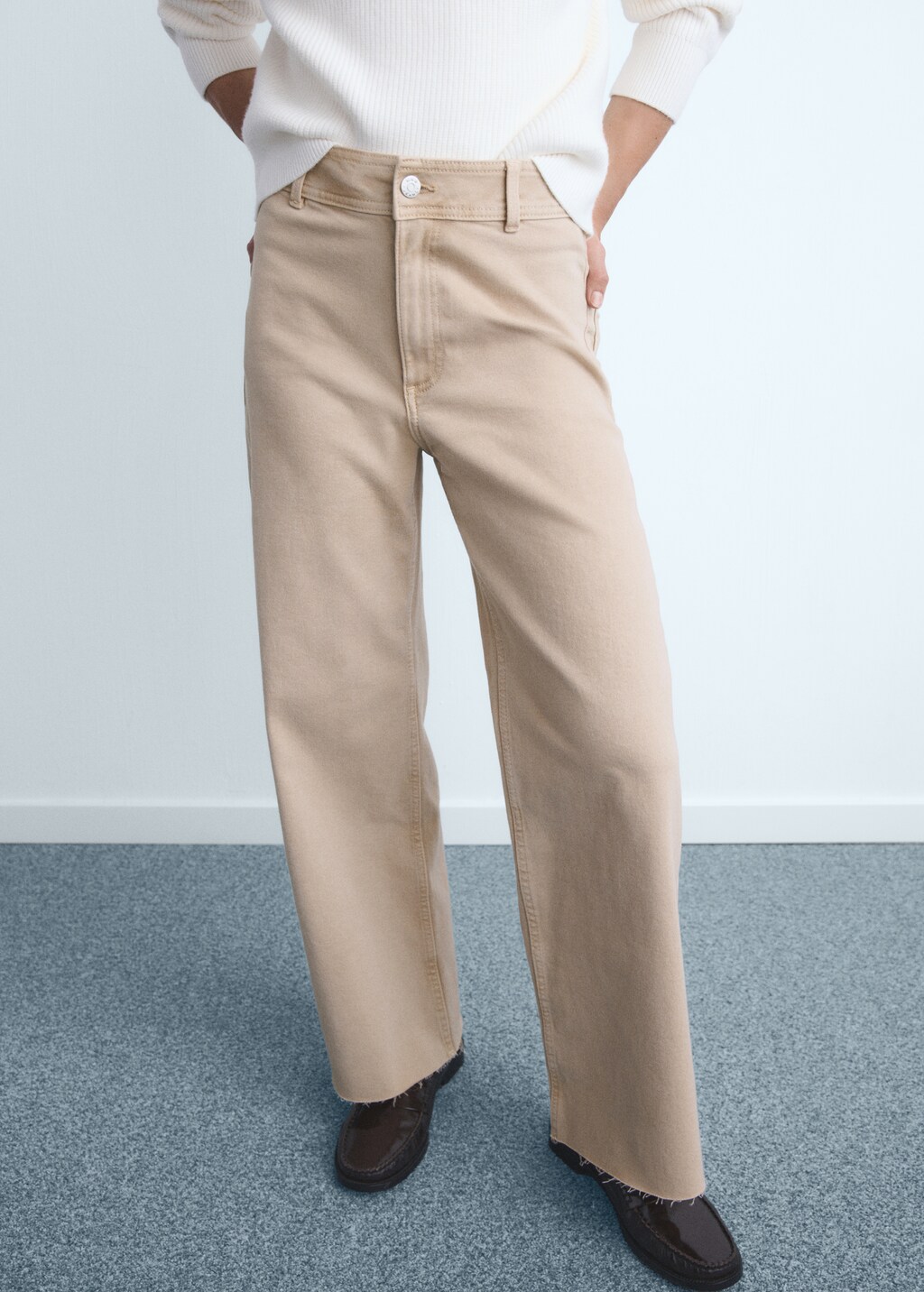 Catherin culotte high-rise jeans