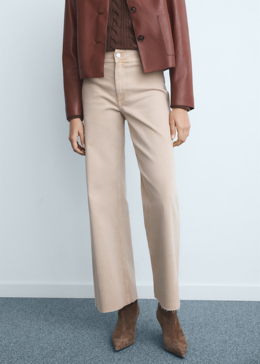 Catherin culotte high-rise jeans