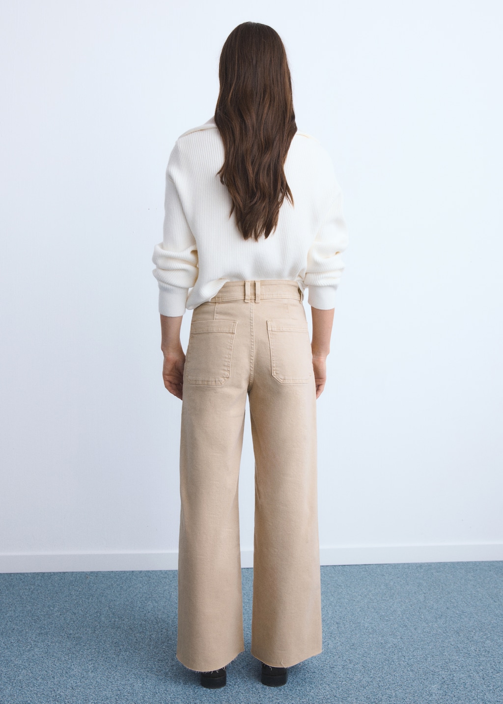 Catherin culotte high-rise jeans