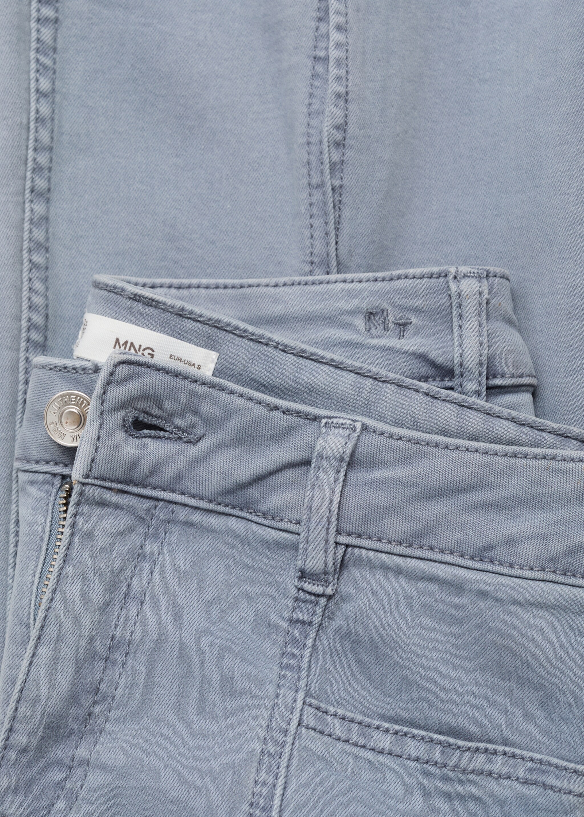 Flared jeans with opening - Details of the article 8