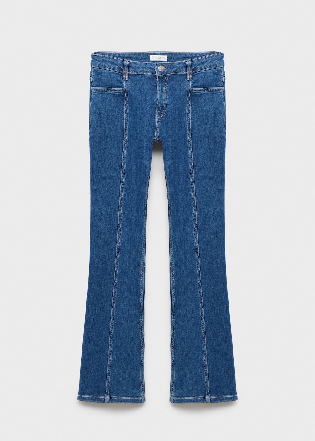 Flared jeans with stars