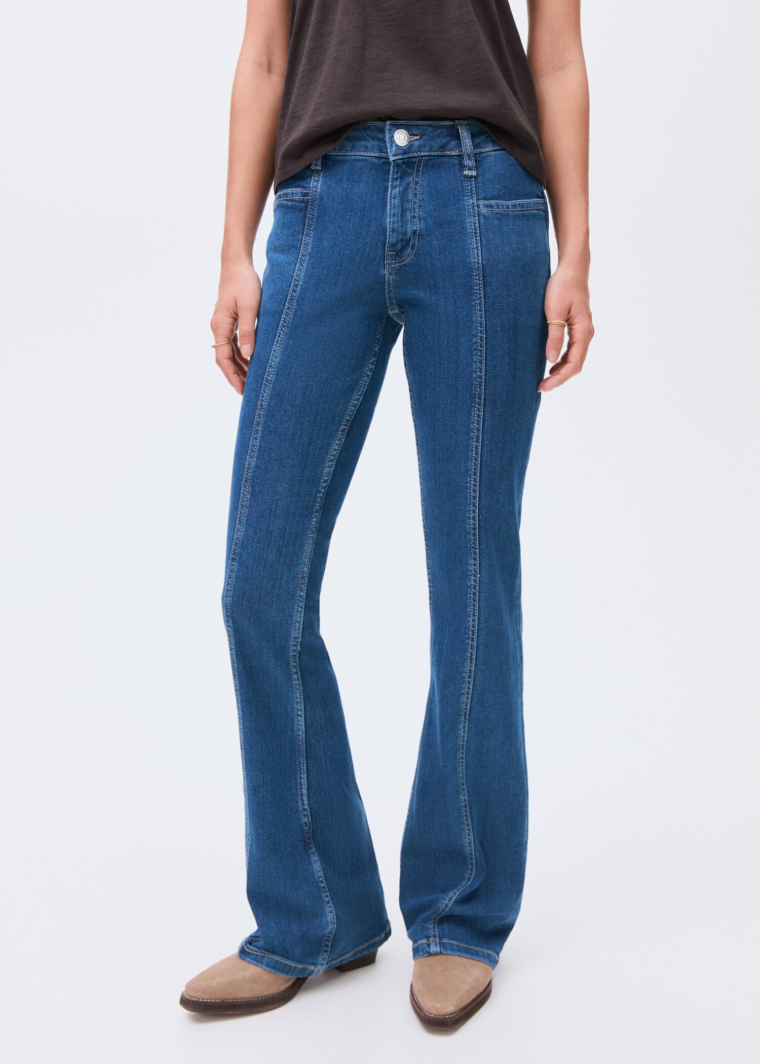 Flare jeans with stars - Details of the article 6