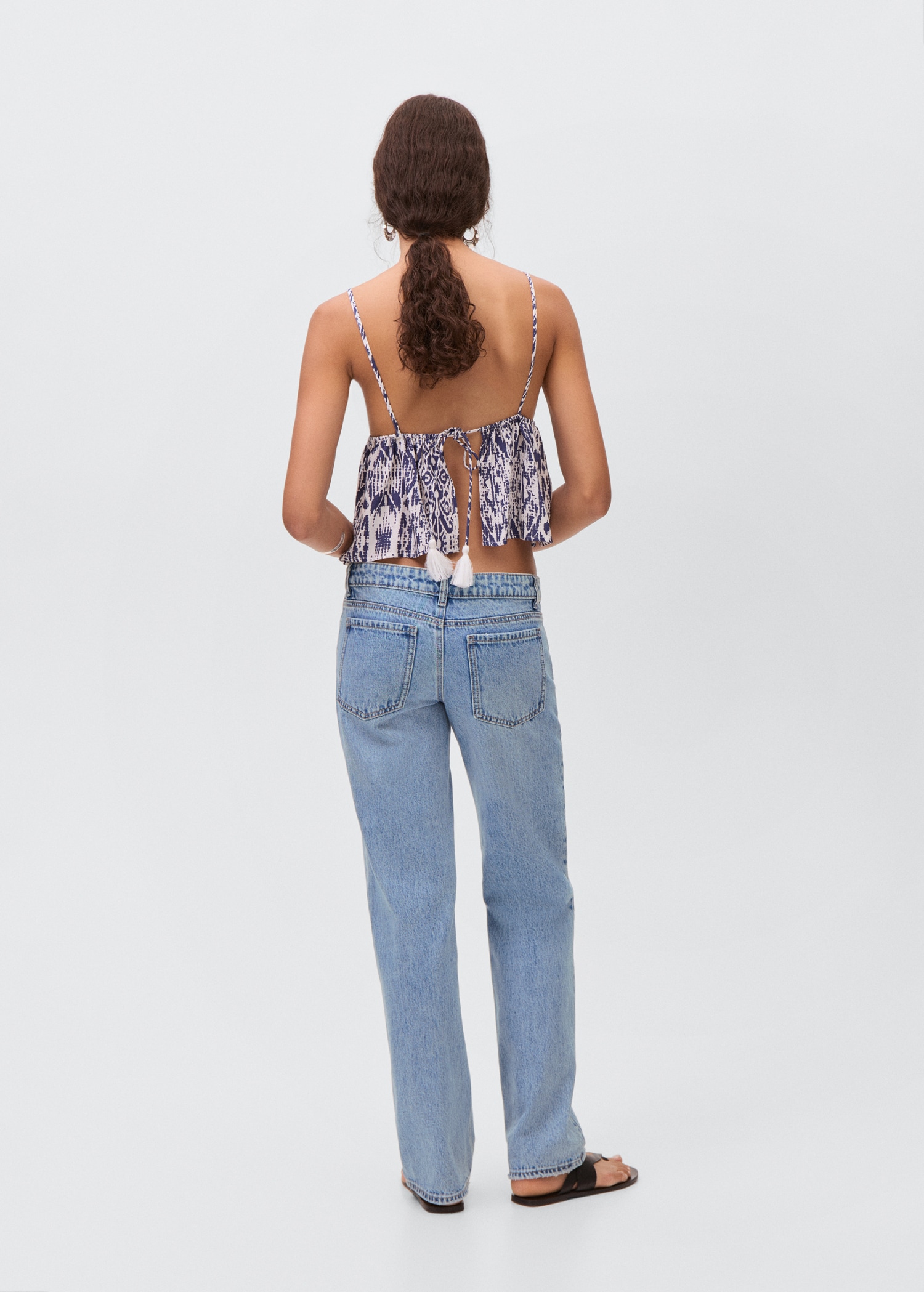 Jean straight fit - Verso de l’article