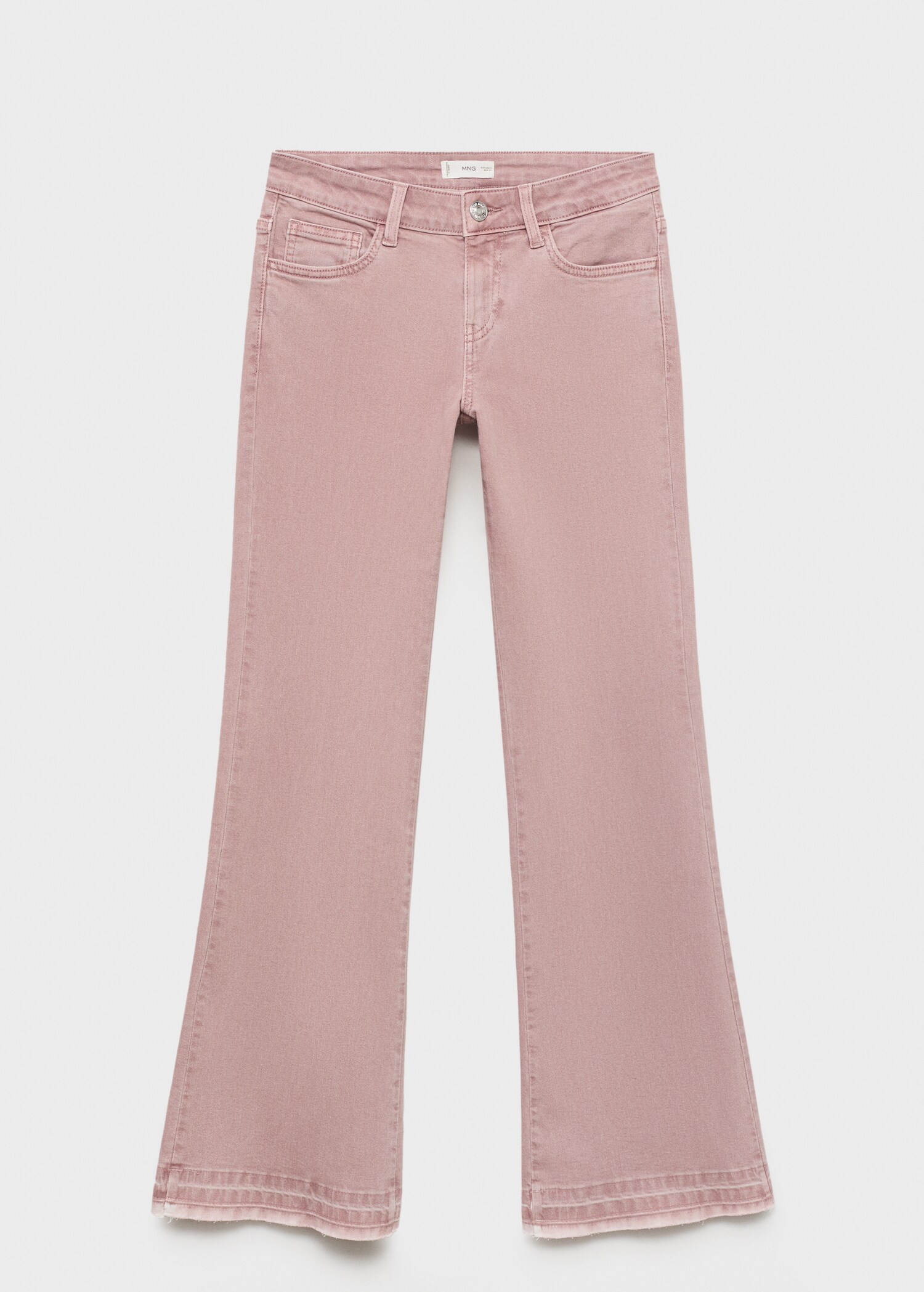 Decorative seam flared jeans - Article without model