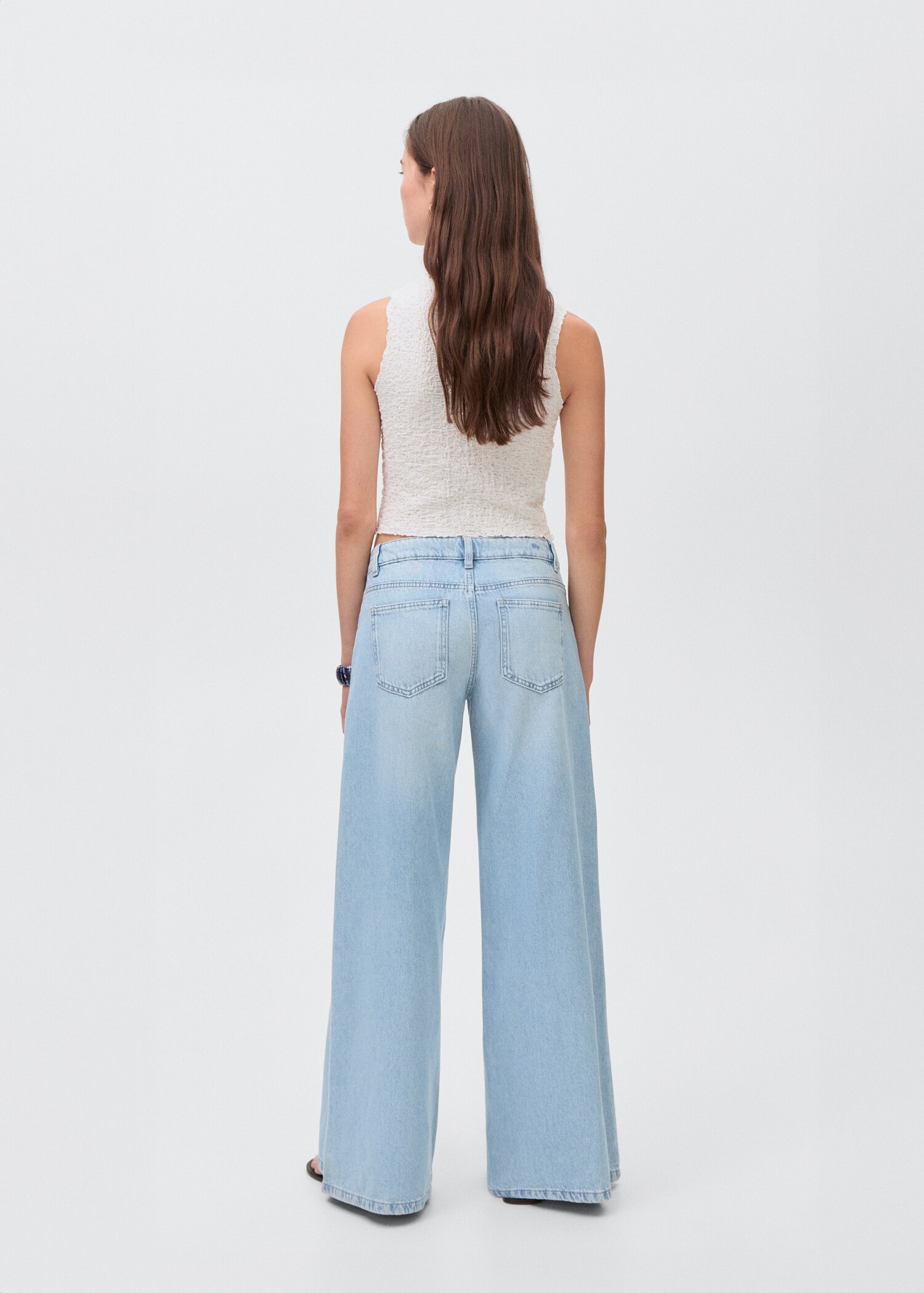 Jean wideleg détails coutures - Verso de l’article