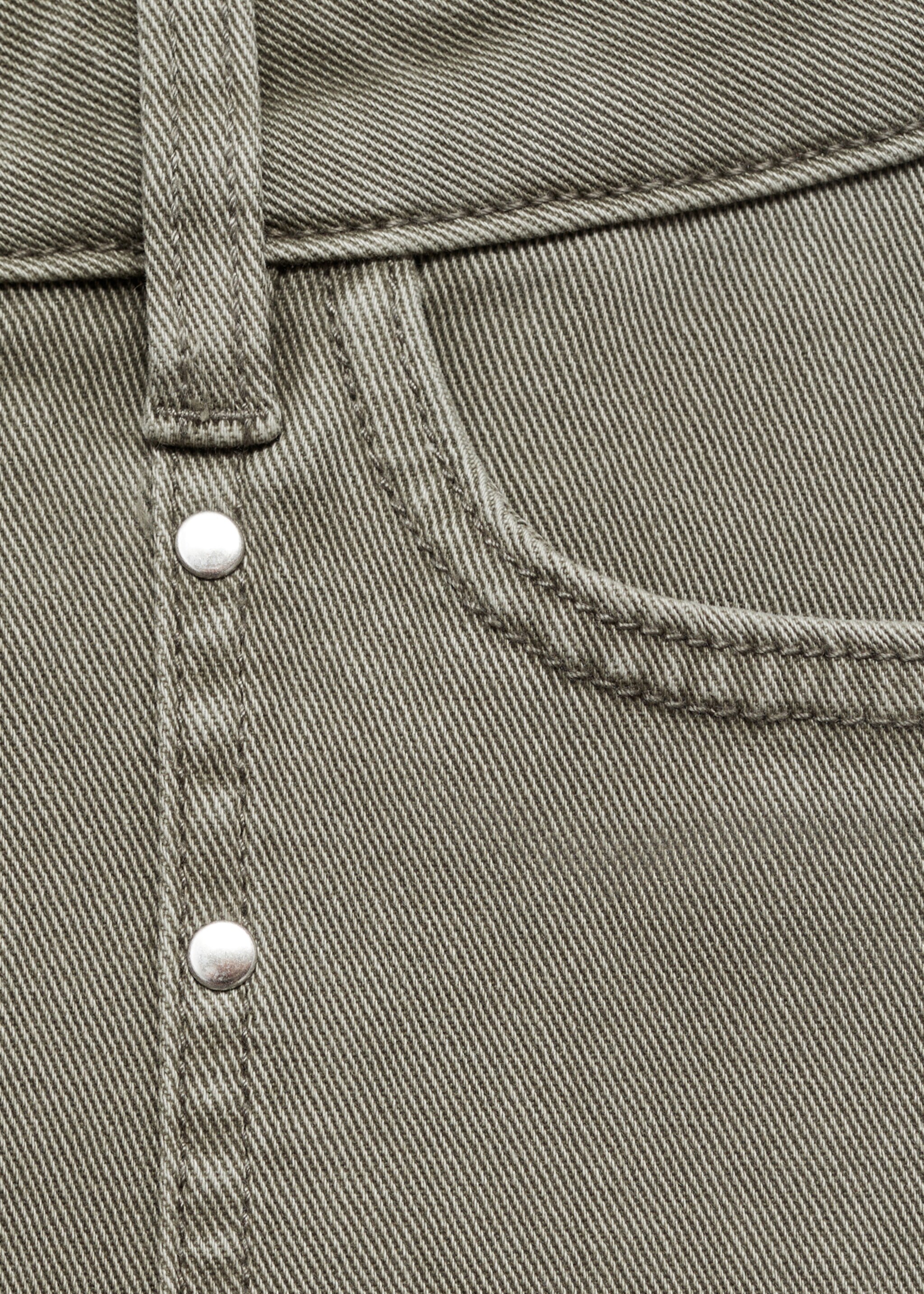 Studded culotte jeans - Details of the article 0