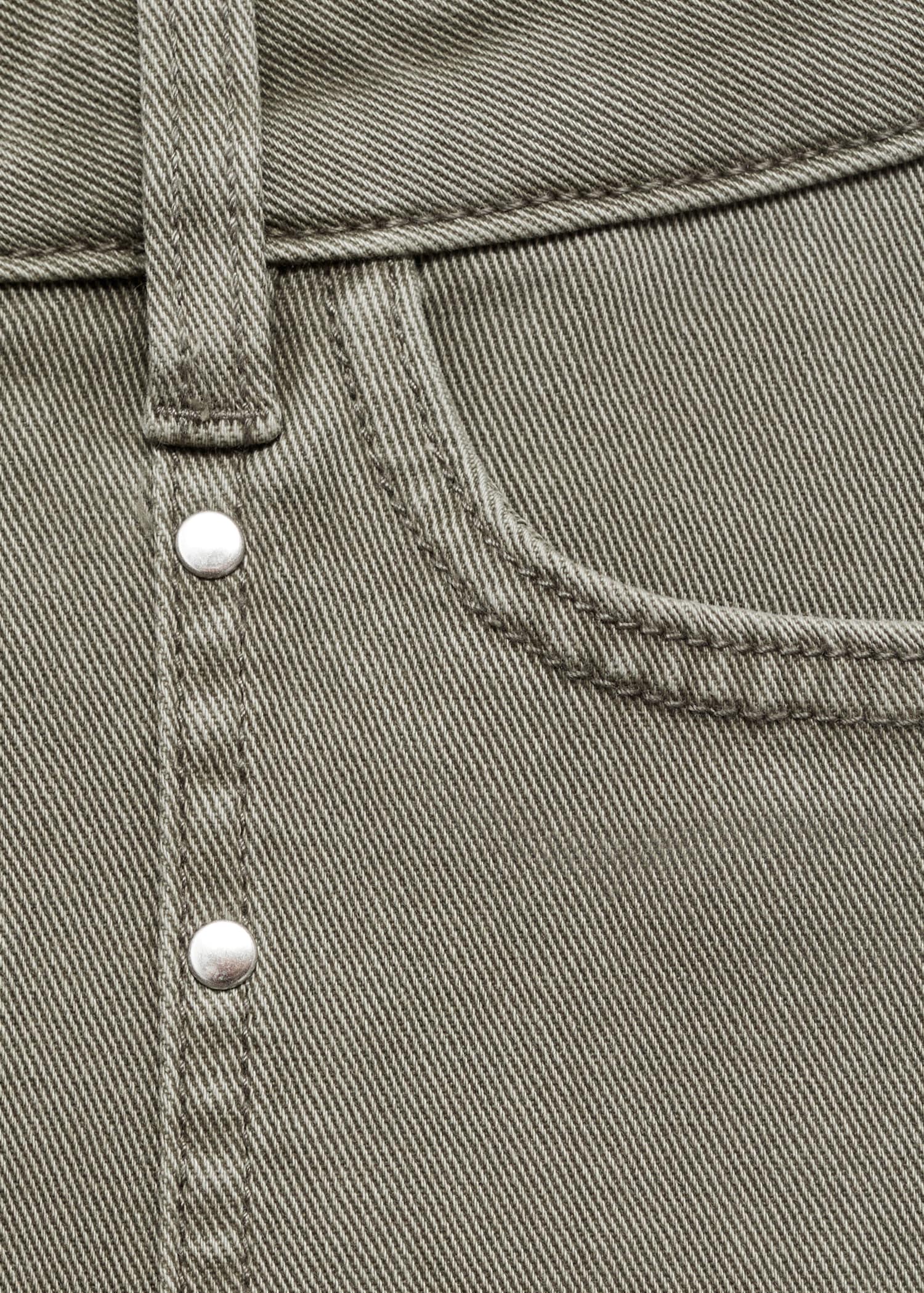 Jean style jupe-culotte clouté - Détail de l'article 0