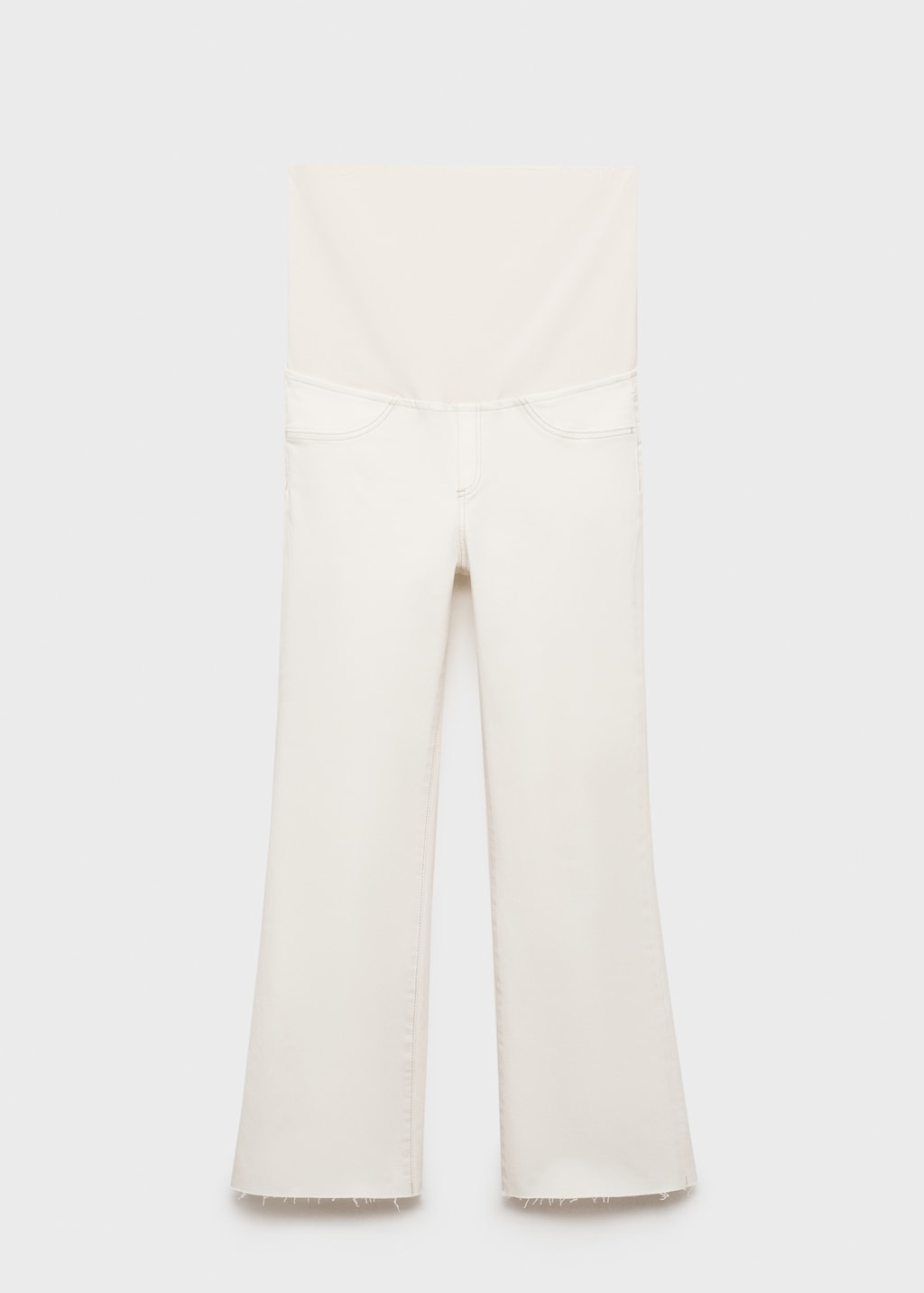 Maternity flared cropped jeans - image 5