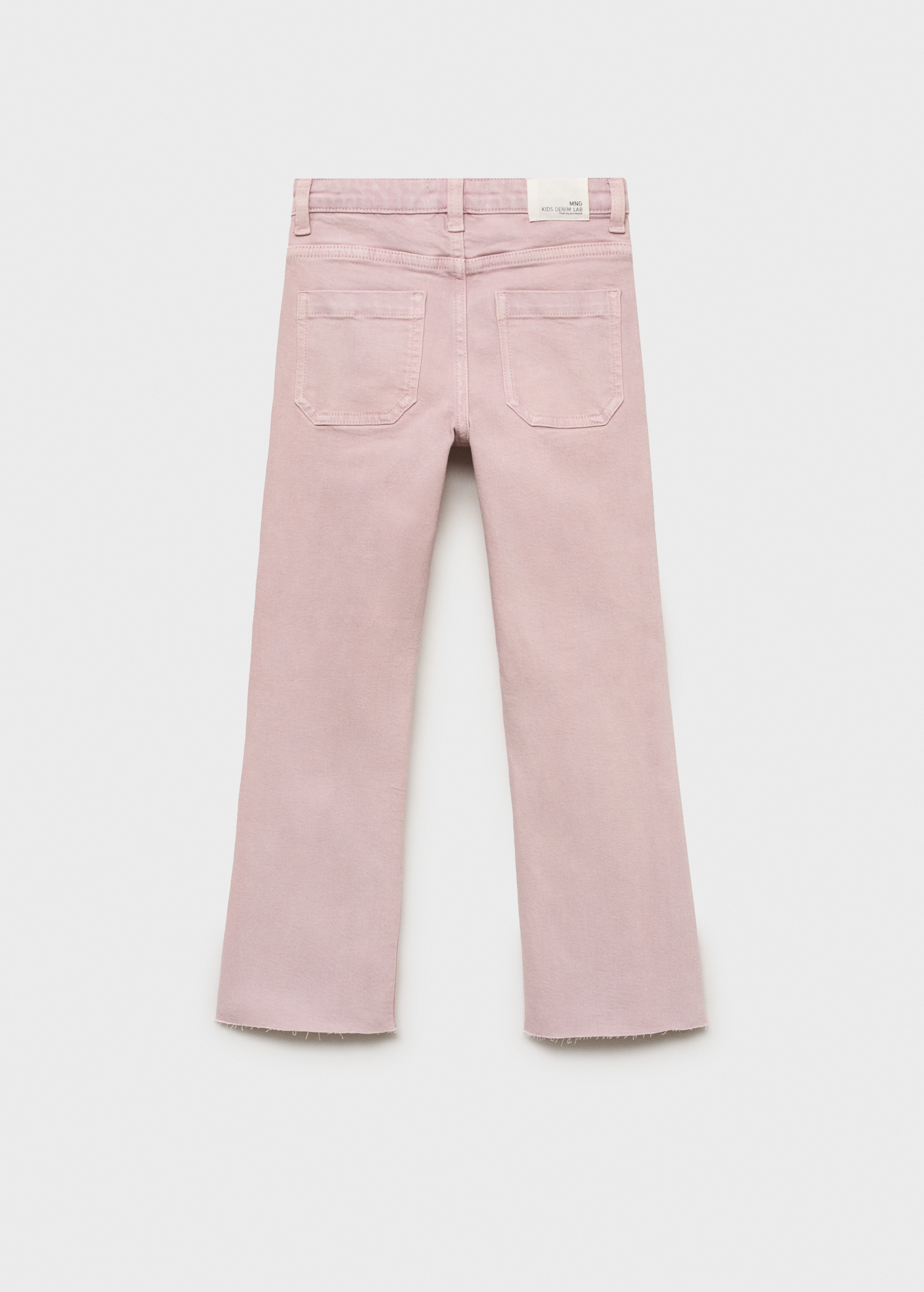 Jeans flare tachuelas - Reverso del artículo