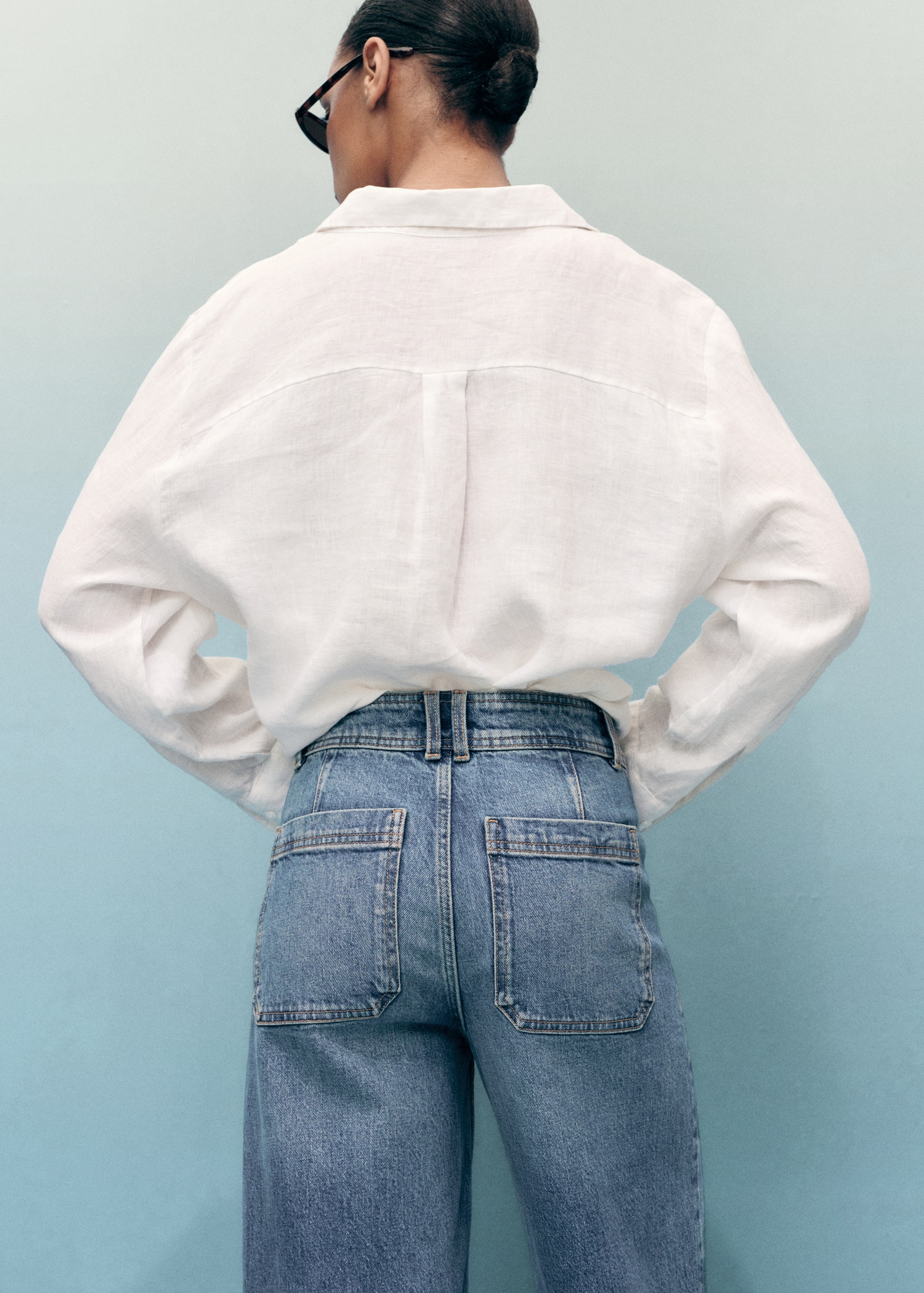 Jeans Catherin culotte tiro alto - Detalle del artículo 2