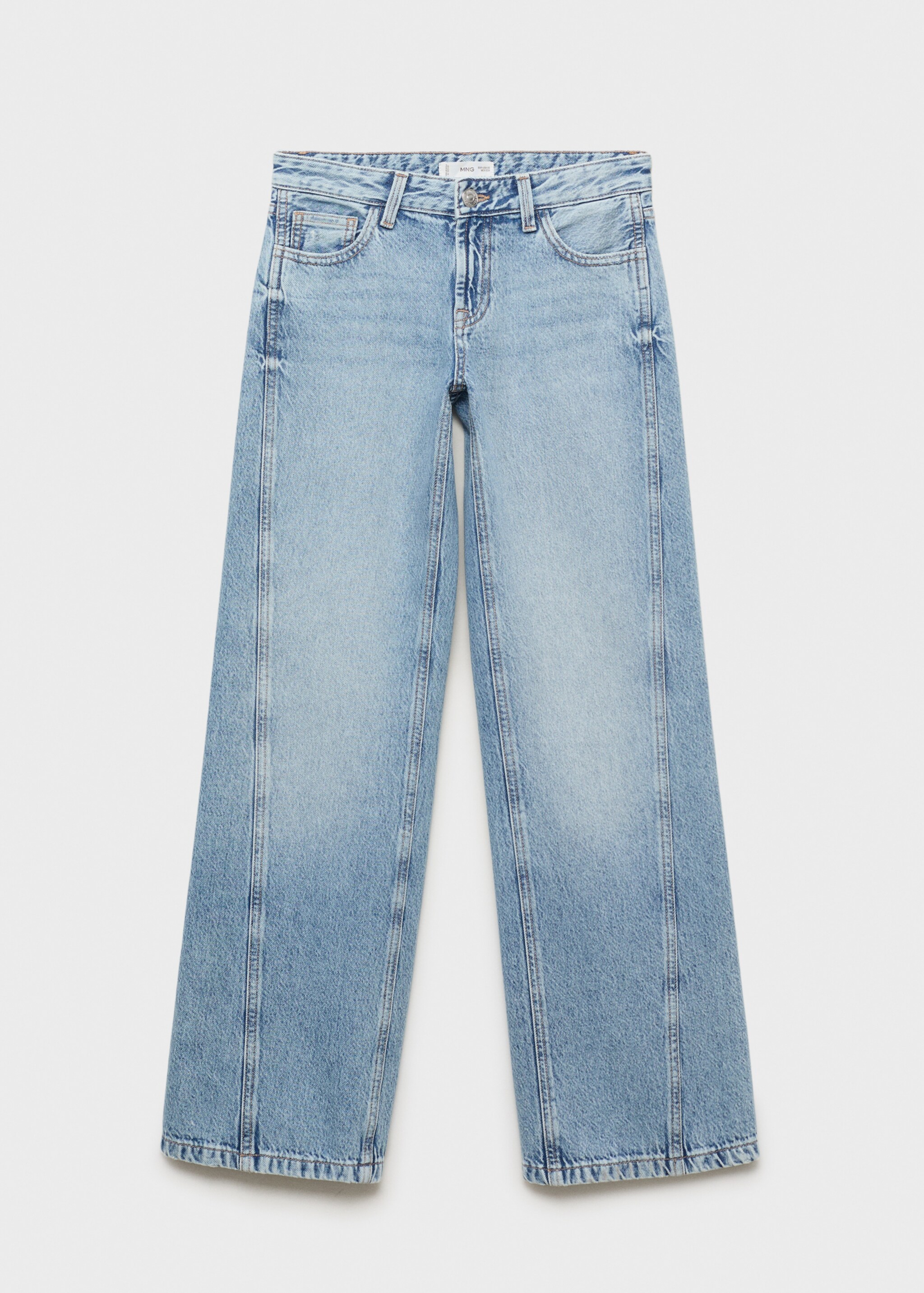 Low-waist wide leg jeans - Article without model