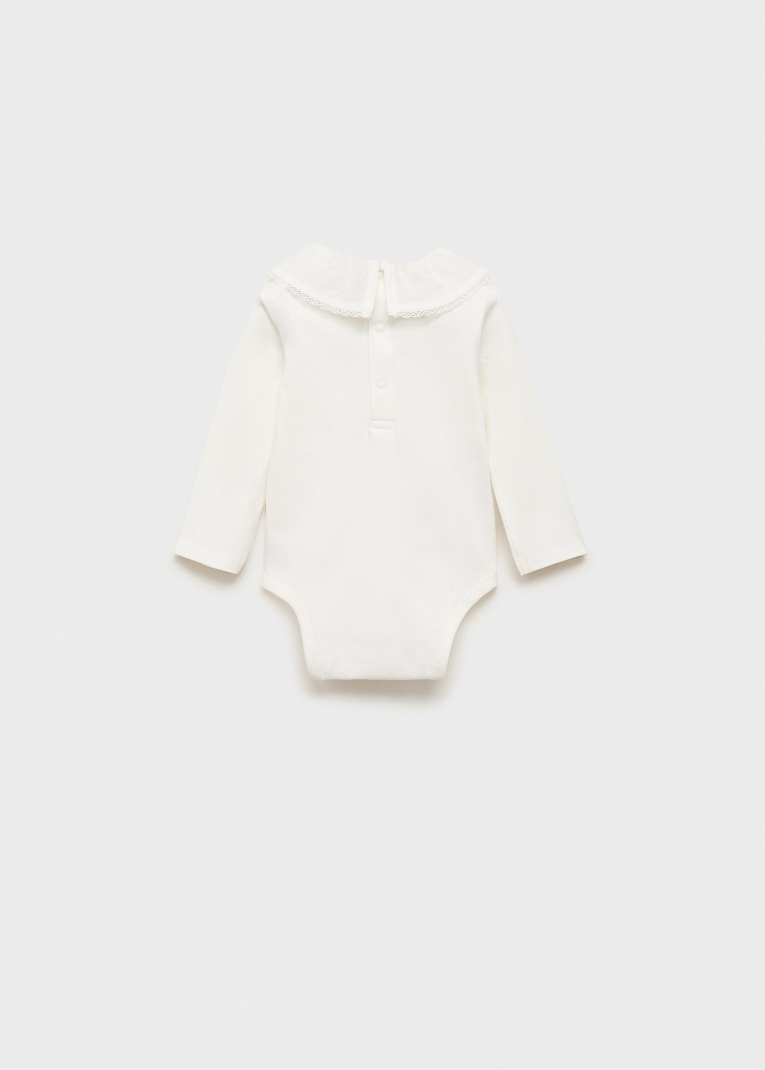 Body cuello babydoll bordado - Reverso del artículo