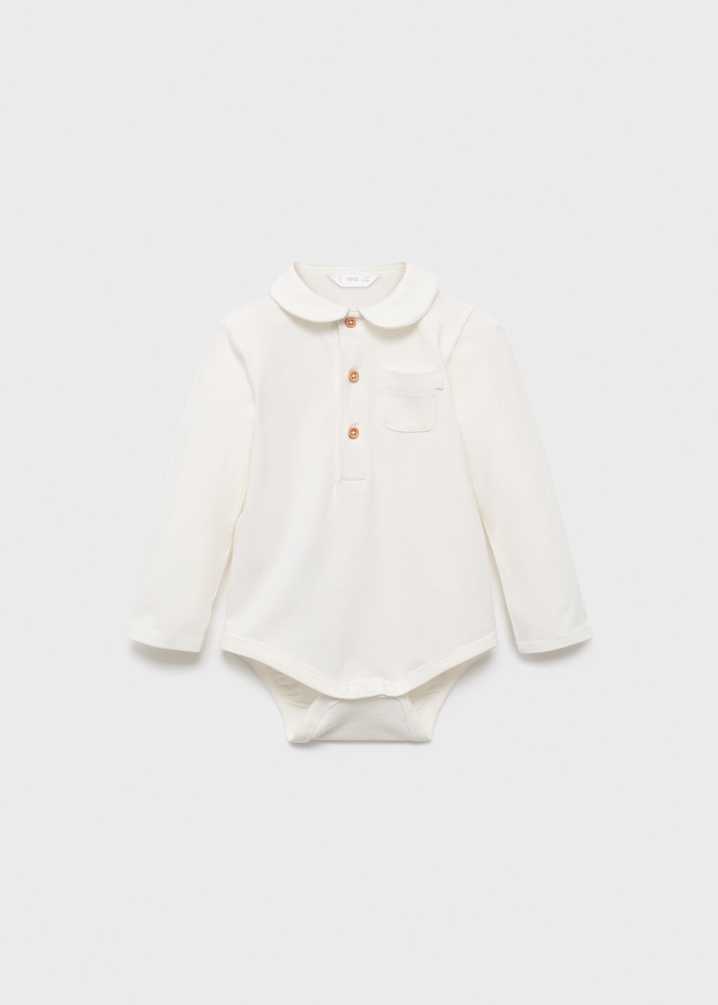 Polo-neck body with pocket