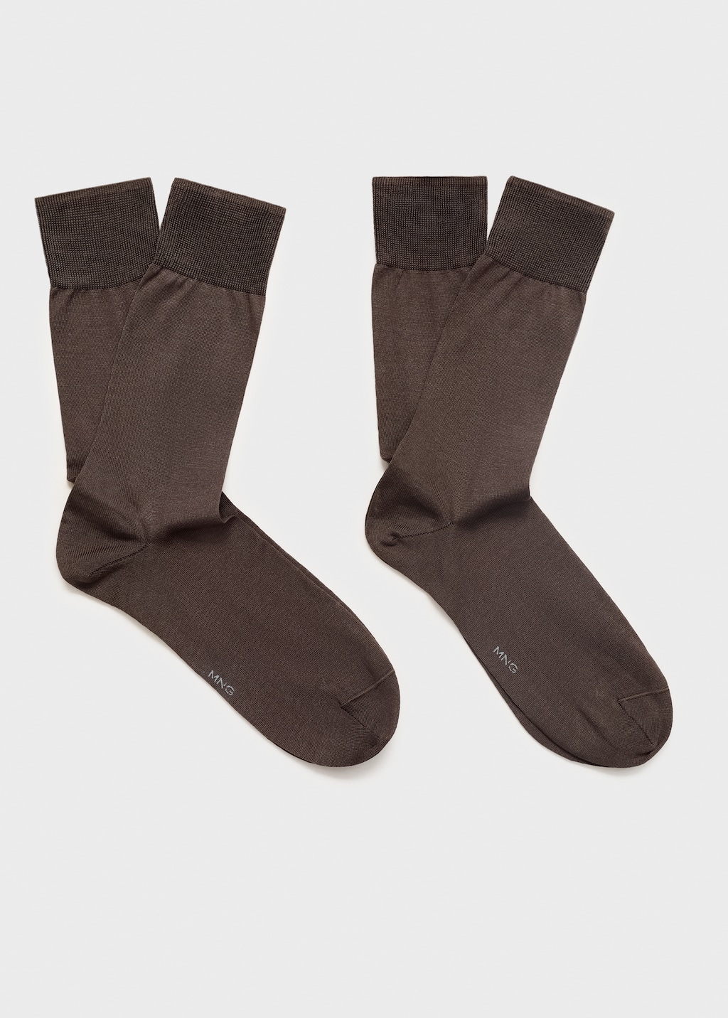 Pack of 2 long cotton socks