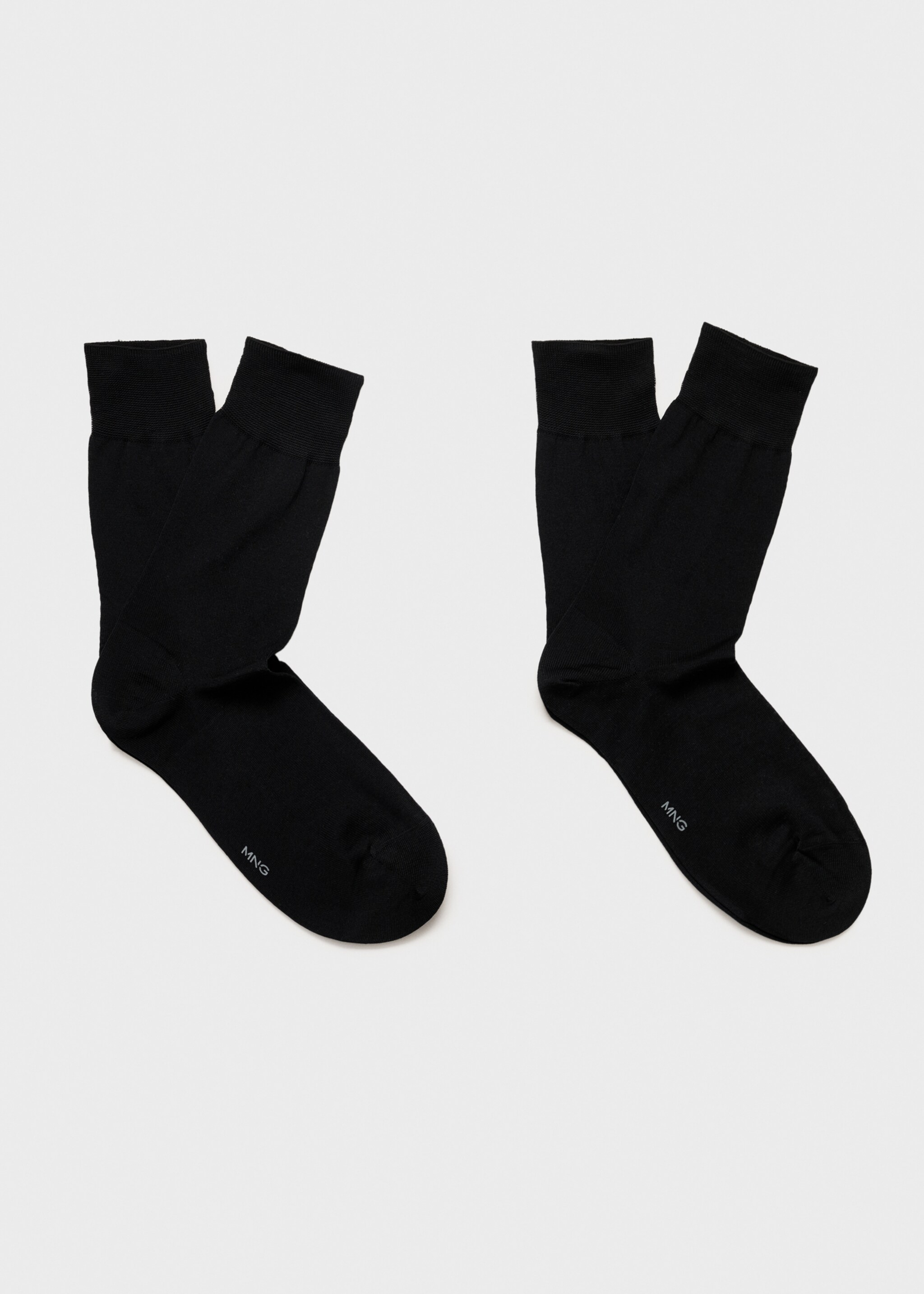 Pack of 2 long cotton socks - Article without model