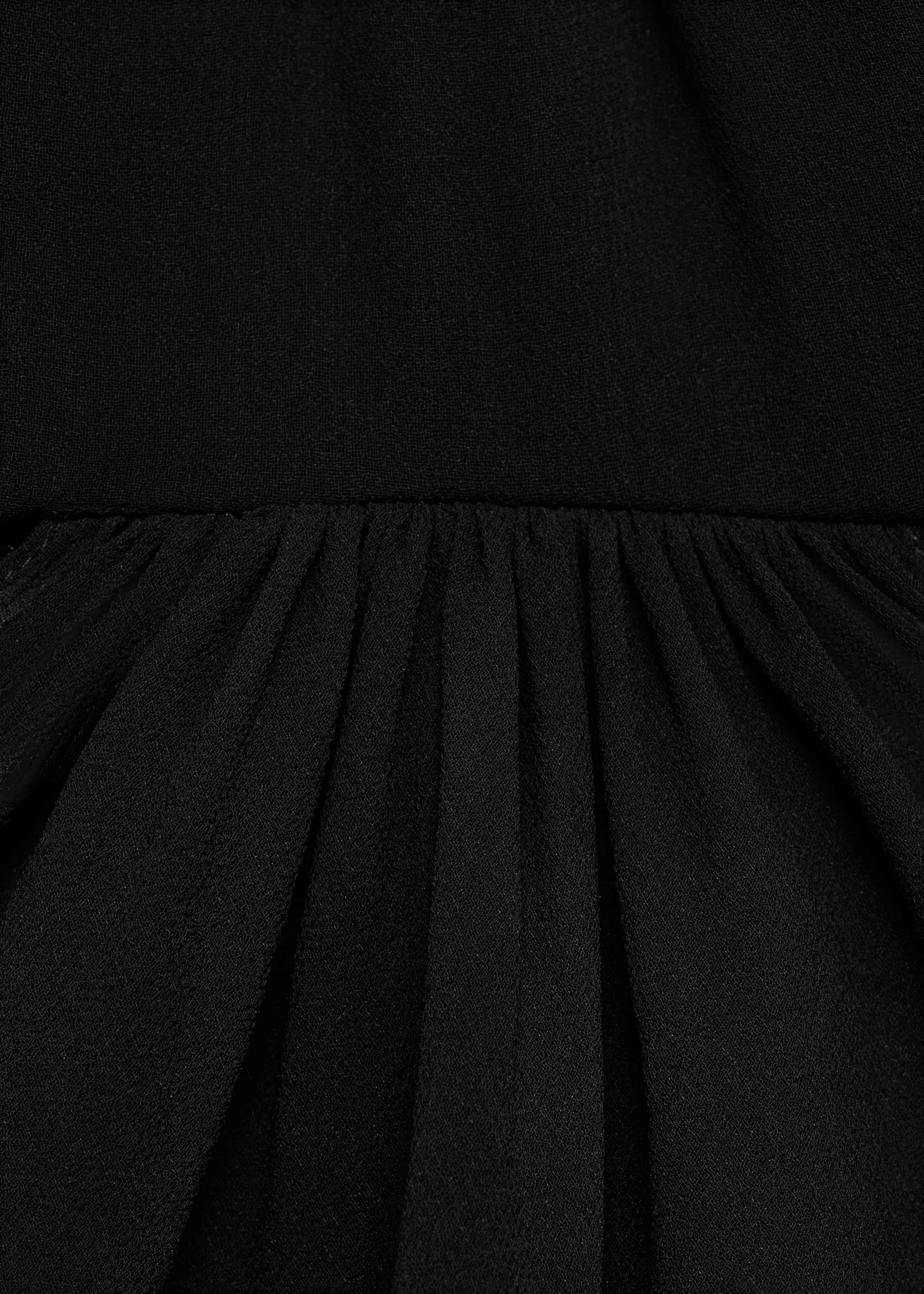 Dress with asymmetrical hem and cut-out - Details of the article 8