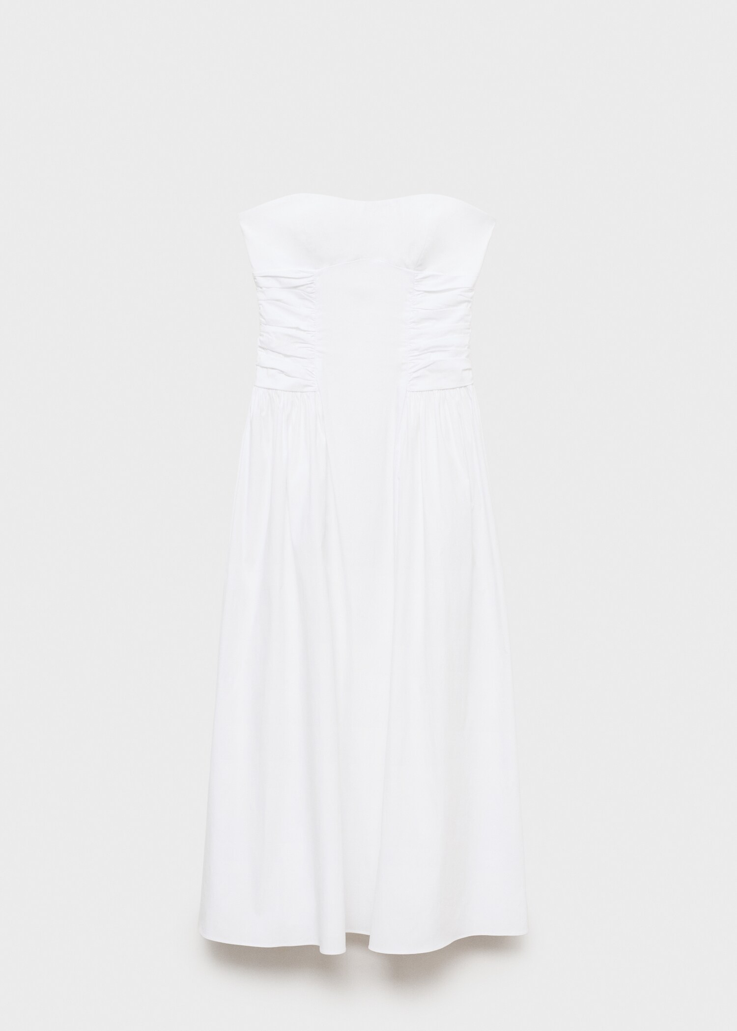 Strapless midi-dress - Article without model