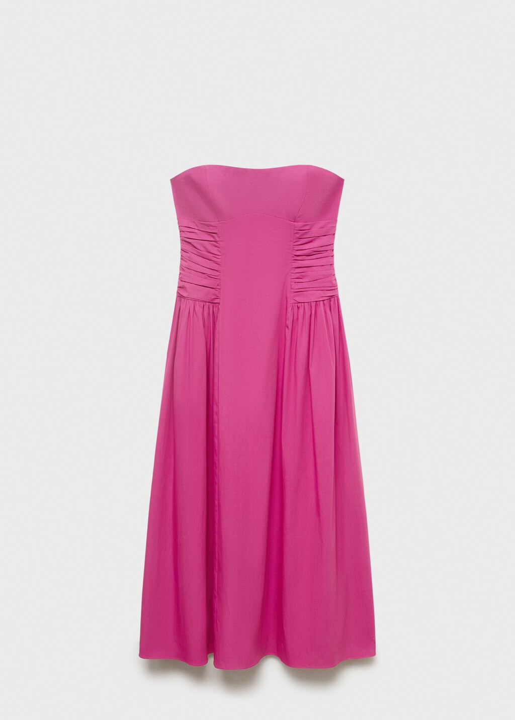 Strapless midi-dress - image 5