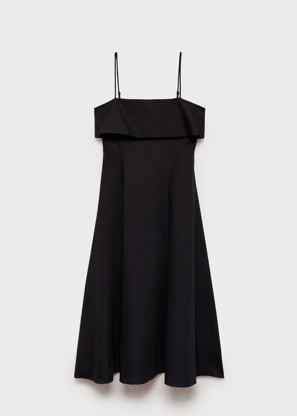 Flared cotton dress - image 4