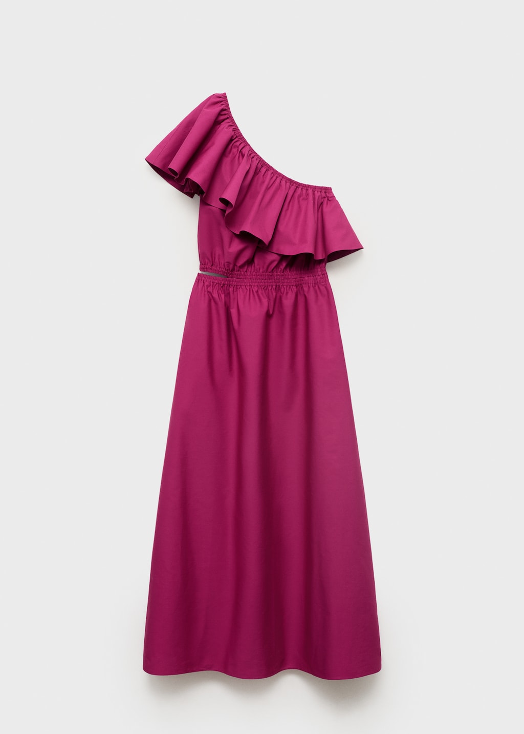 Asymmetrical dress with cut-out - image 5