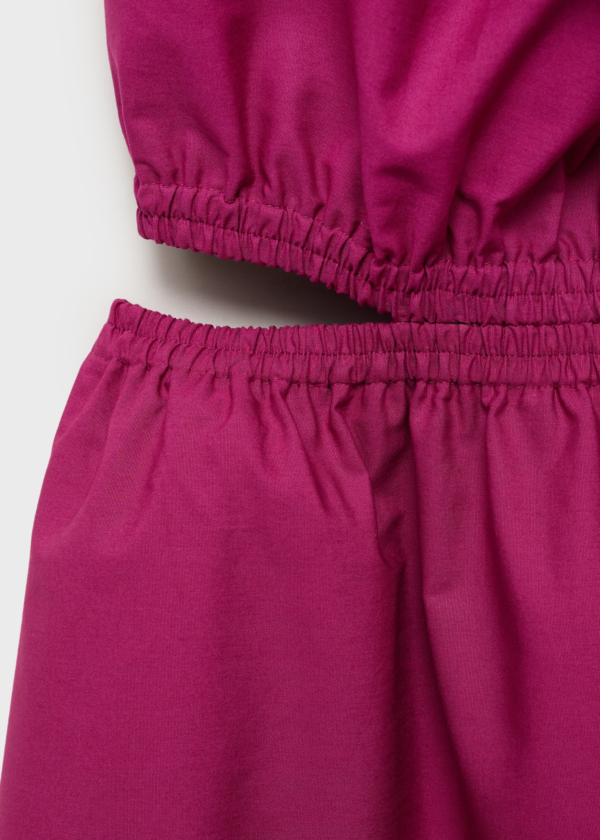 Asymmetrical dress with cut-out - Details of the article 0