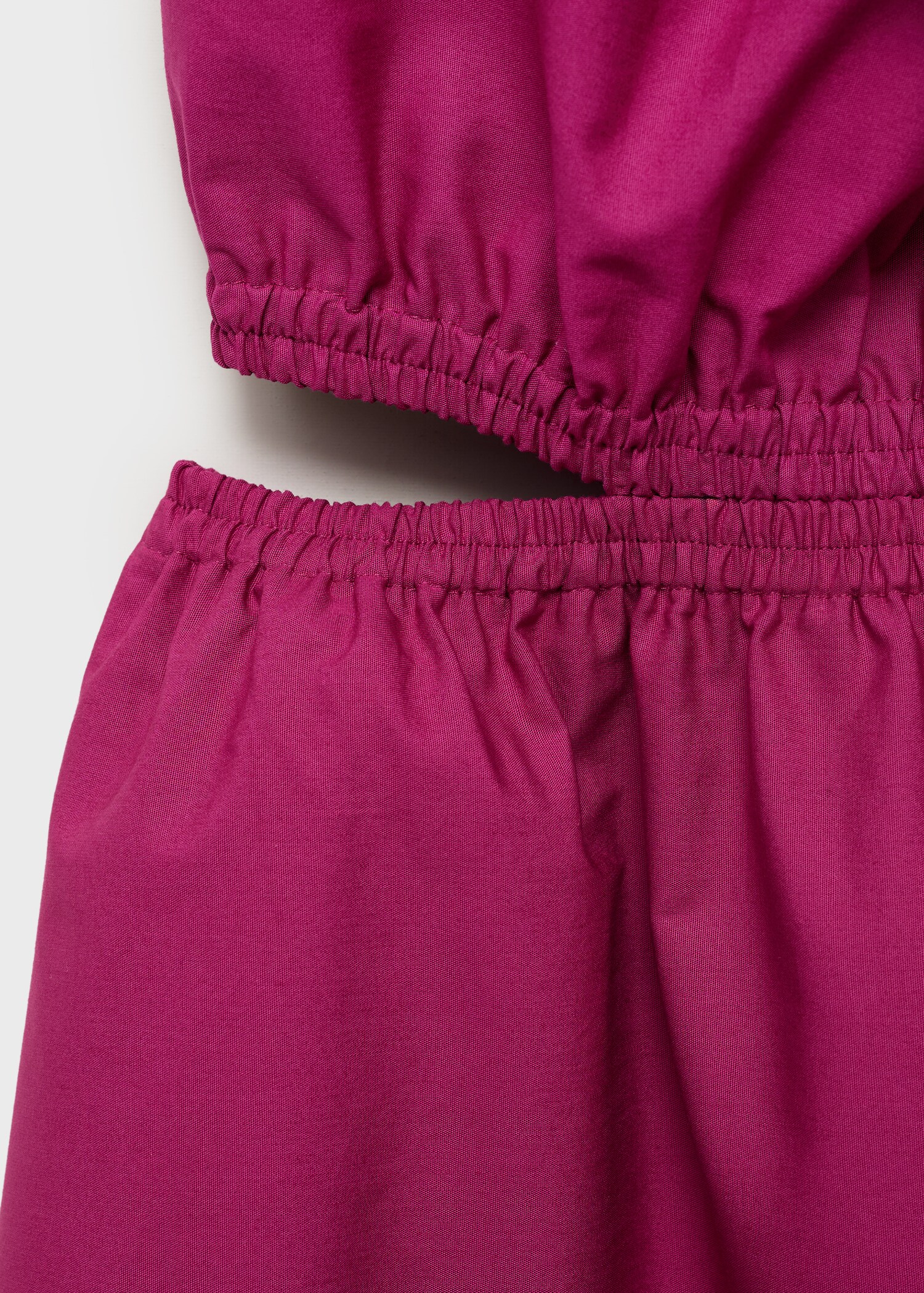 Asymmetrical dress with cut-out - Details of the article 0